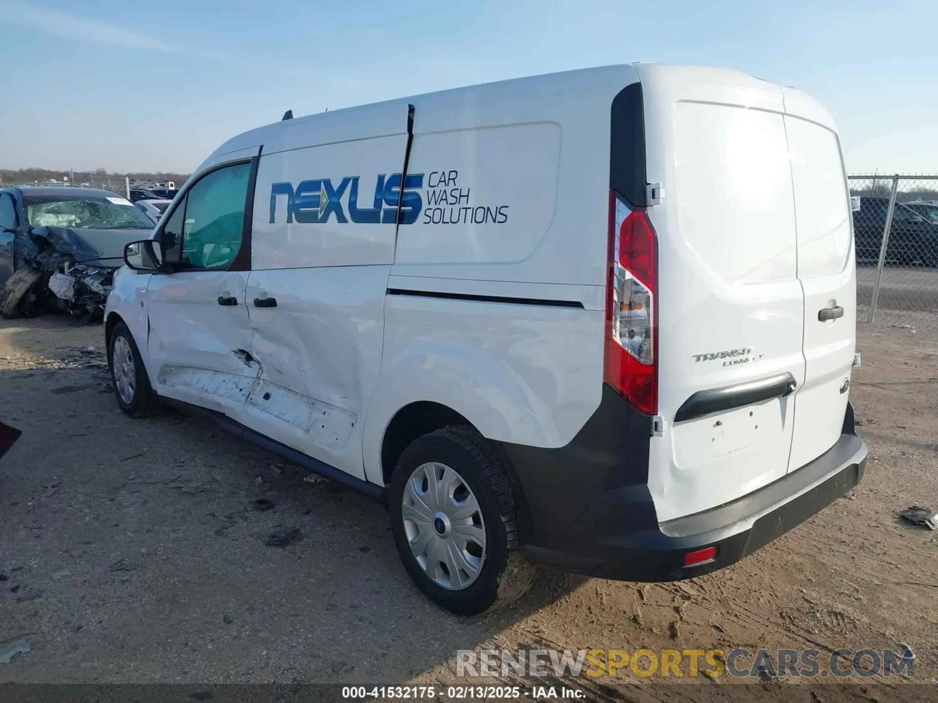 3 Photograph of a damaged car NM0LS7E27K1400383 FORD TRANSIT CONNECT 2019