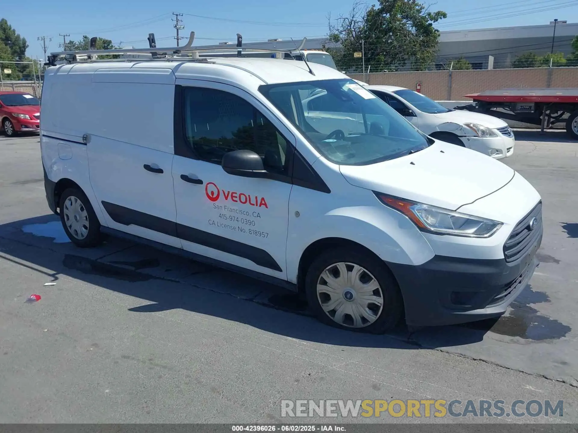 1 Photograph of a damaged car NM0LS7E28K1389684 FORD TRANSIT CONNECT 2019