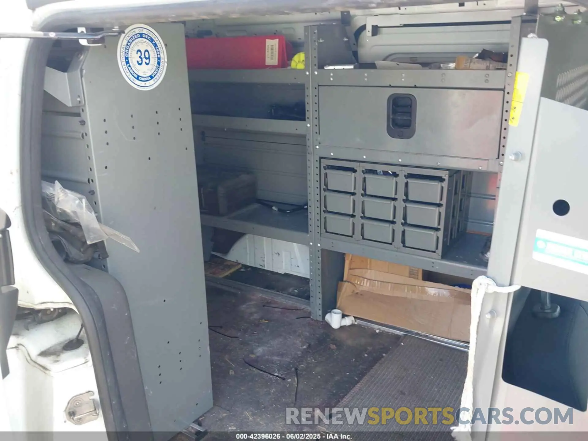 8 Photograph of a damaged car NM0LS7E28K1389684 FORD TRANSIT CONNECT 2019