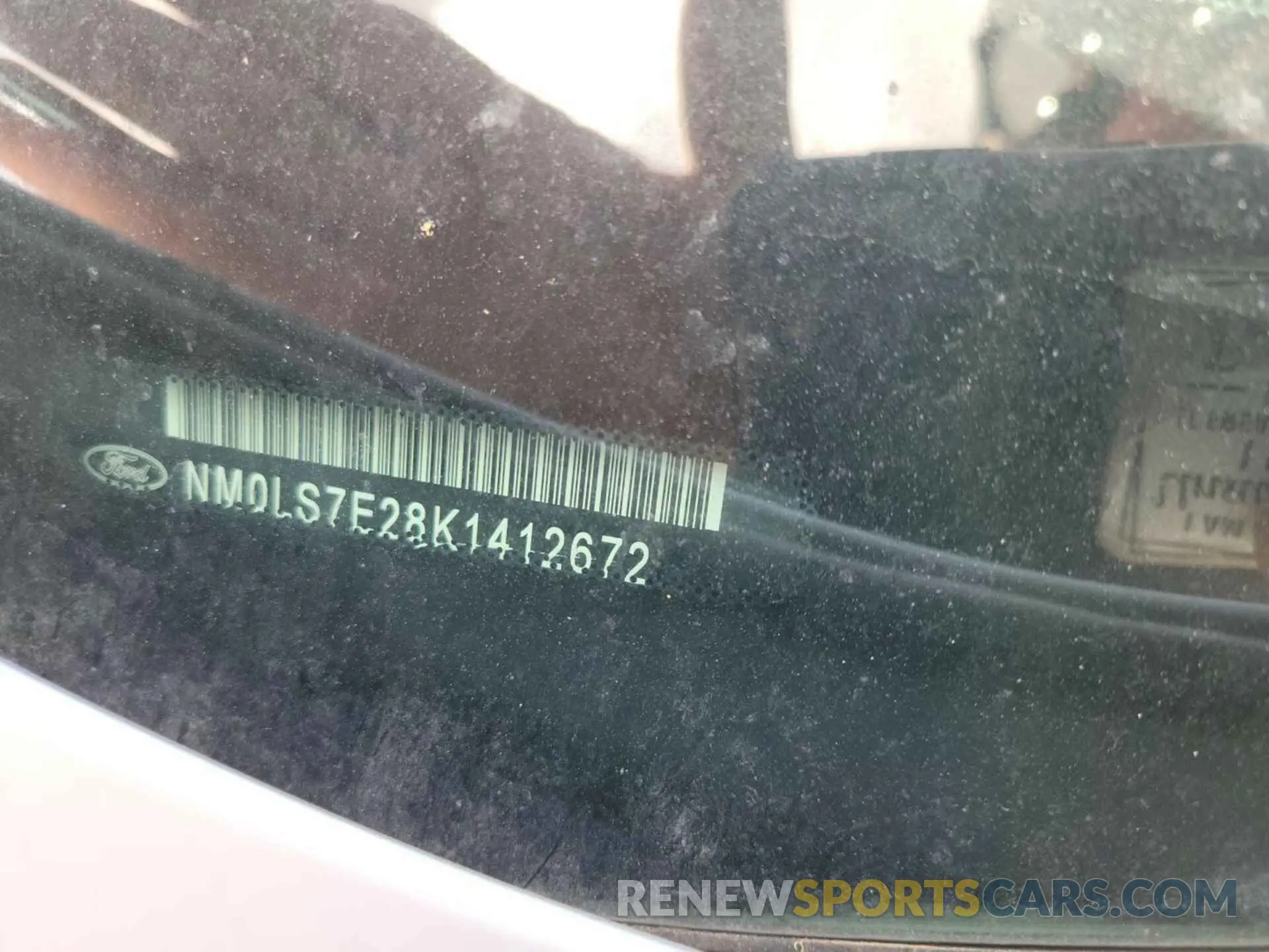 12 Photograph of a damaged car NM0LS7E28K1412672 FORD TRANSIT CONNECT 2019