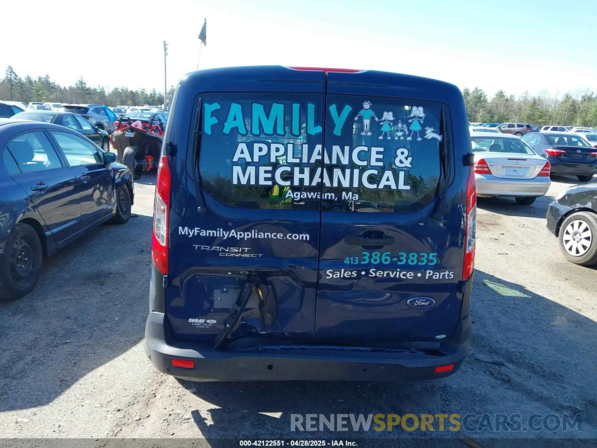 17 Photograph of a damaged car NM0LS7E28K1426636 FORD TRANSIT CONNECT 2019