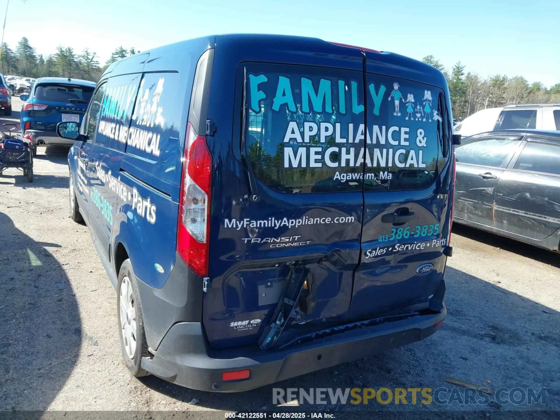 6 Photograph of a damaged car NM0LS7E28K1426636 FORD TRANSIT CONNECT 2019