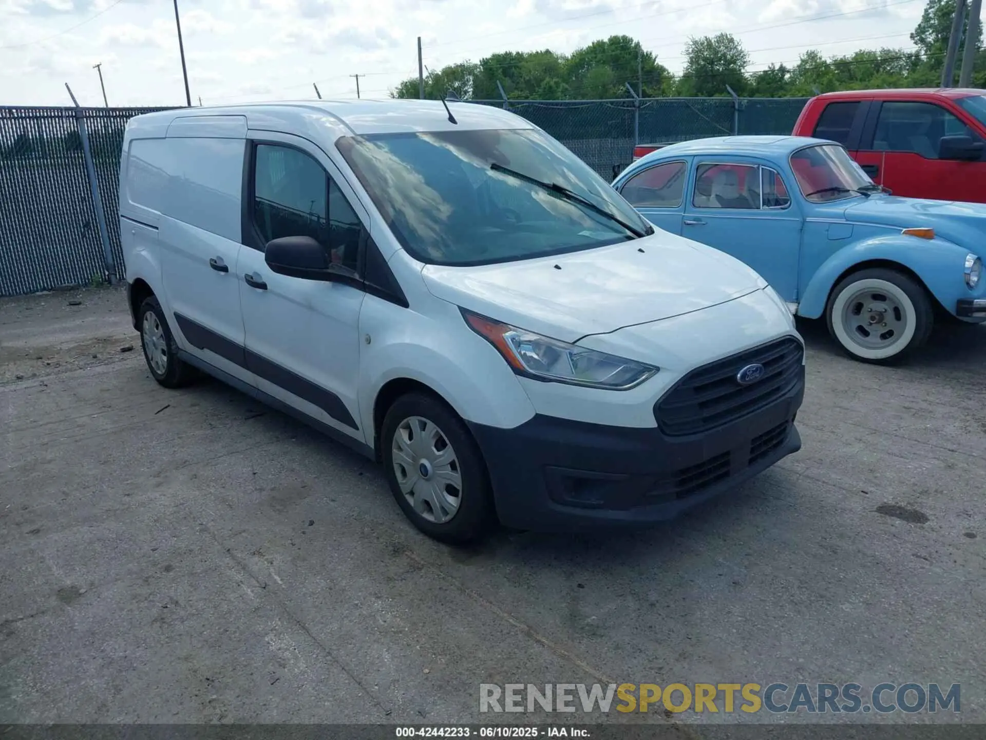 1 Photograph of a damaged car NM0LS7E29K1399298 FORD TRANSIT CONNECT 2019