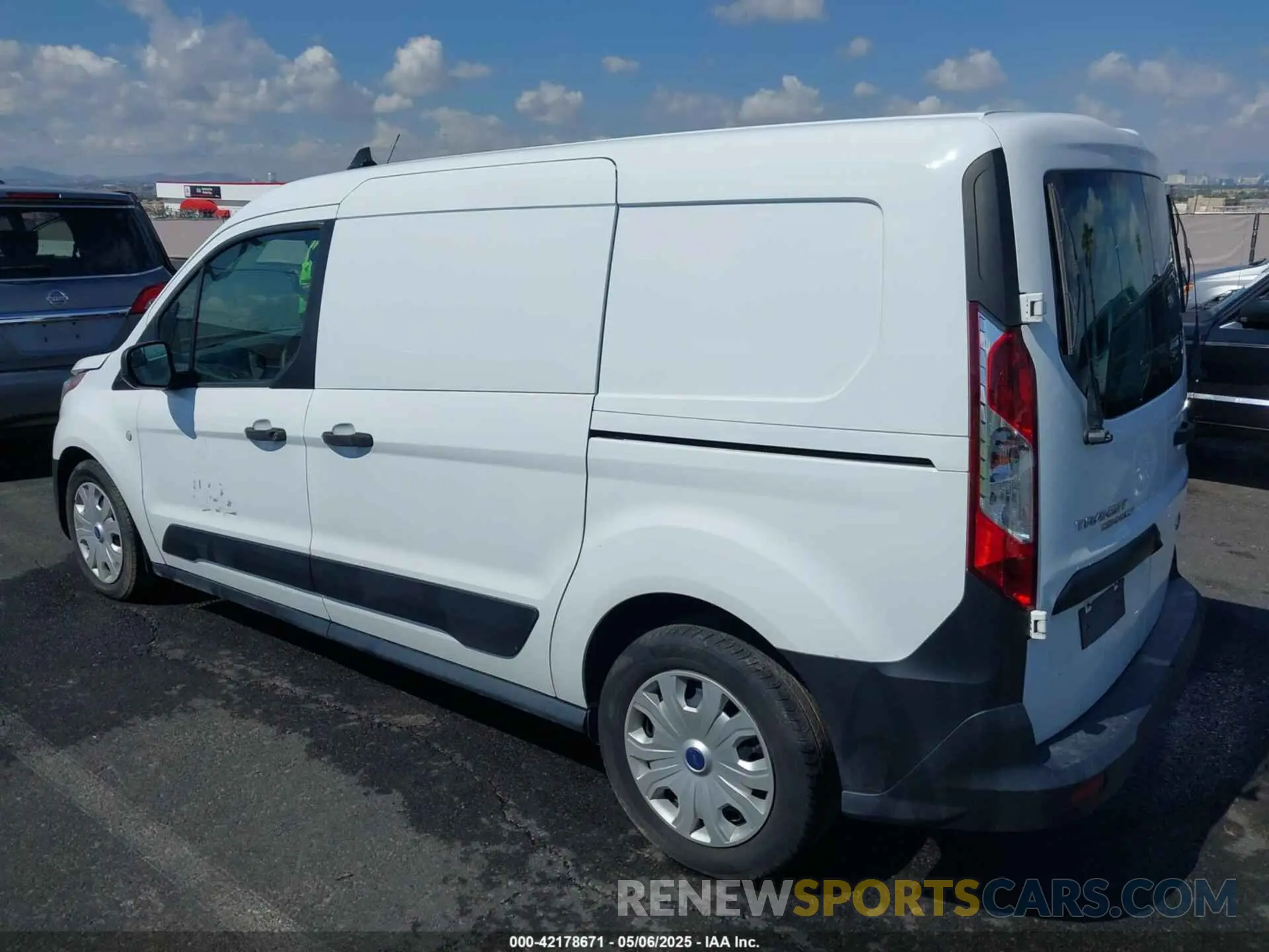 3 Photograph of a damaged car NM0LS7E29K1417122 FORD TRANSIT CONNECT 2019