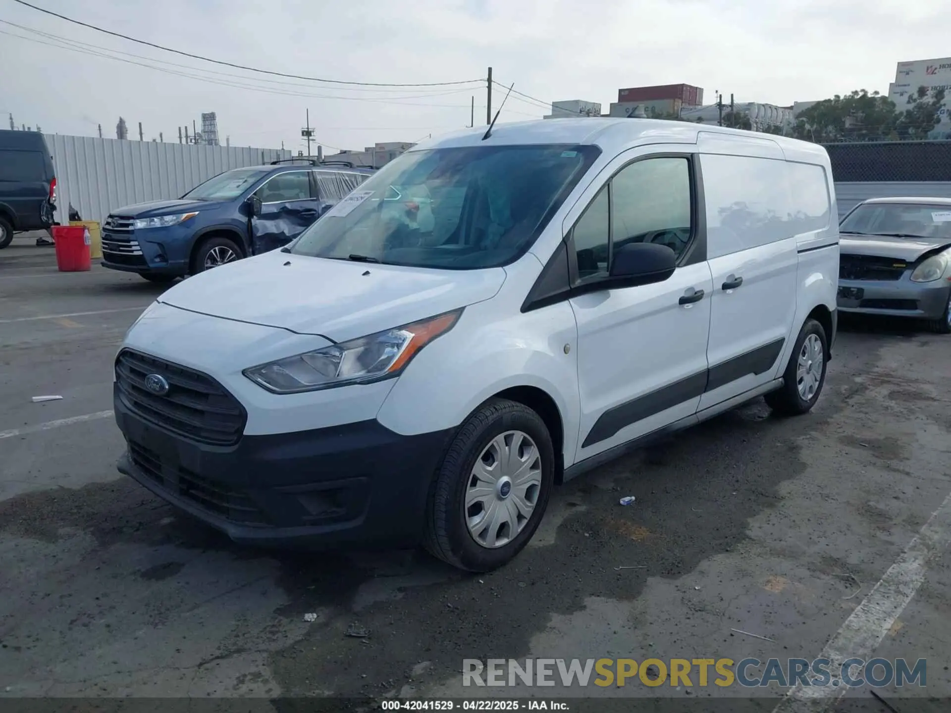 2 Photograph of a damaged car NM0LS7E2XK1398001 FORD TRANSIT CONNECT 2019