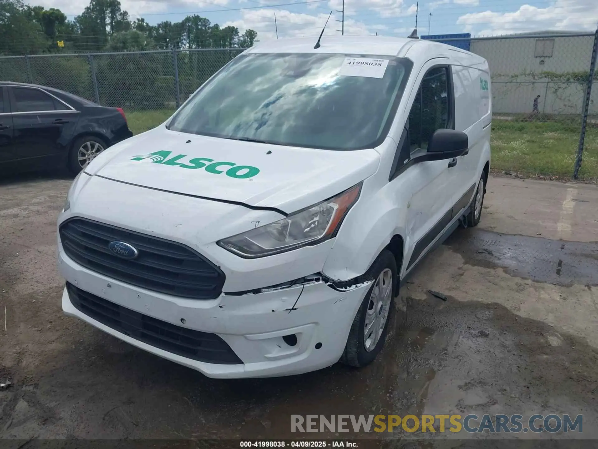 2 Photograph of a damaged car NM0LS7F20K1391976 FORD TRANSIT CONNECT 2019