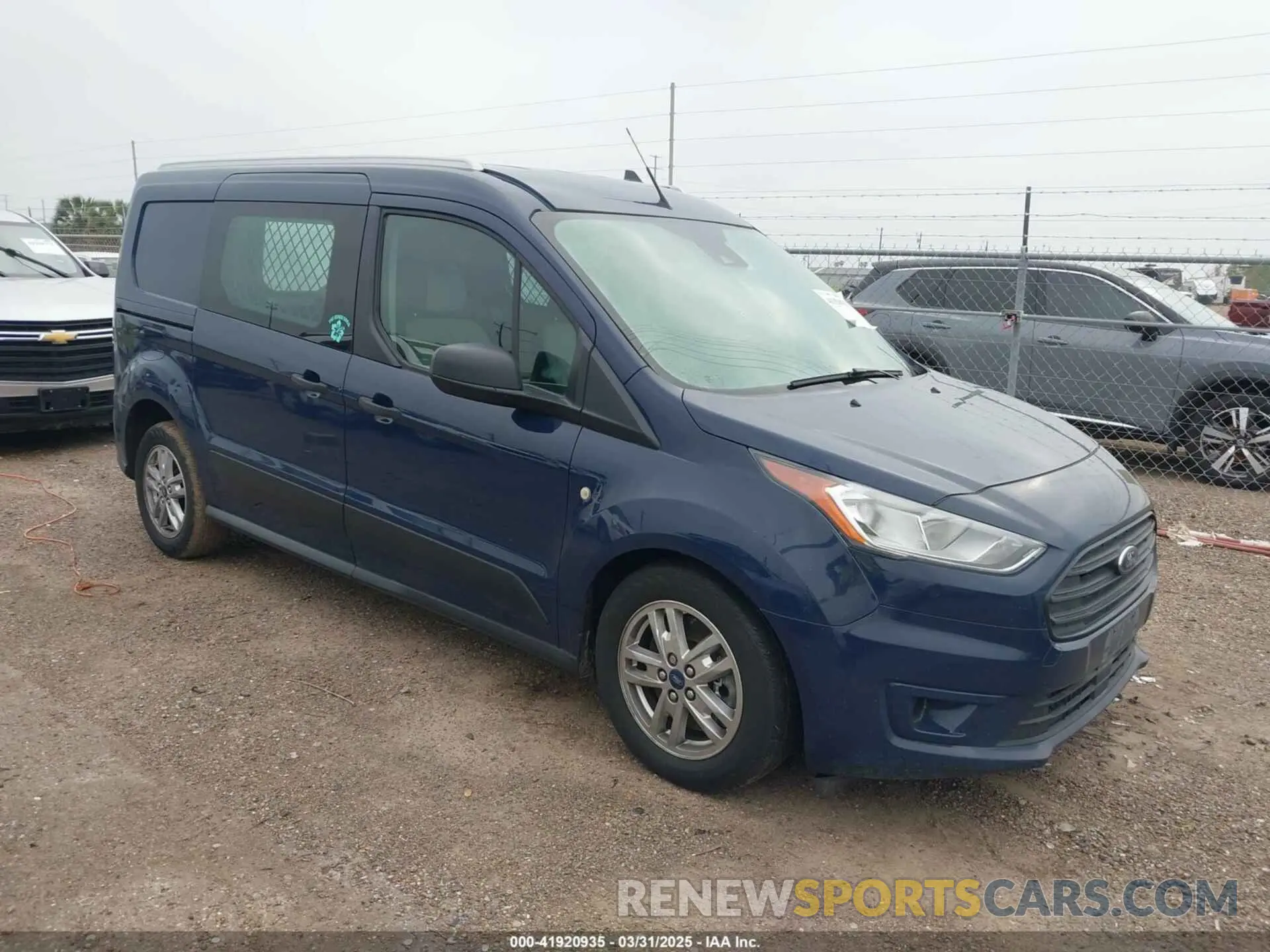 1 Photograph of a damaged car NM0LS7F21K1401642 FORD TRANSIT CONNECT 2019