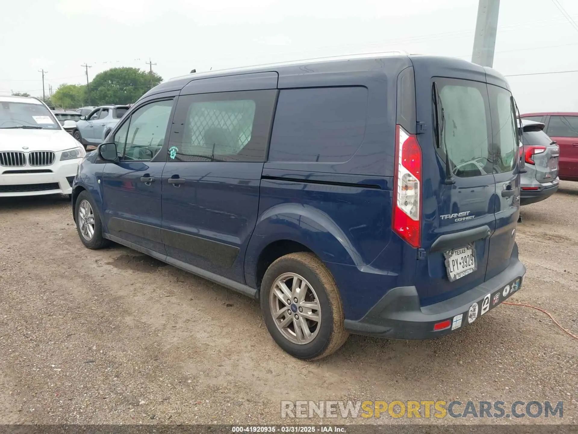 3 Photograph of a damaged car NM0LS7F21K1401642 FORD TRANSIT CONNECT 2019