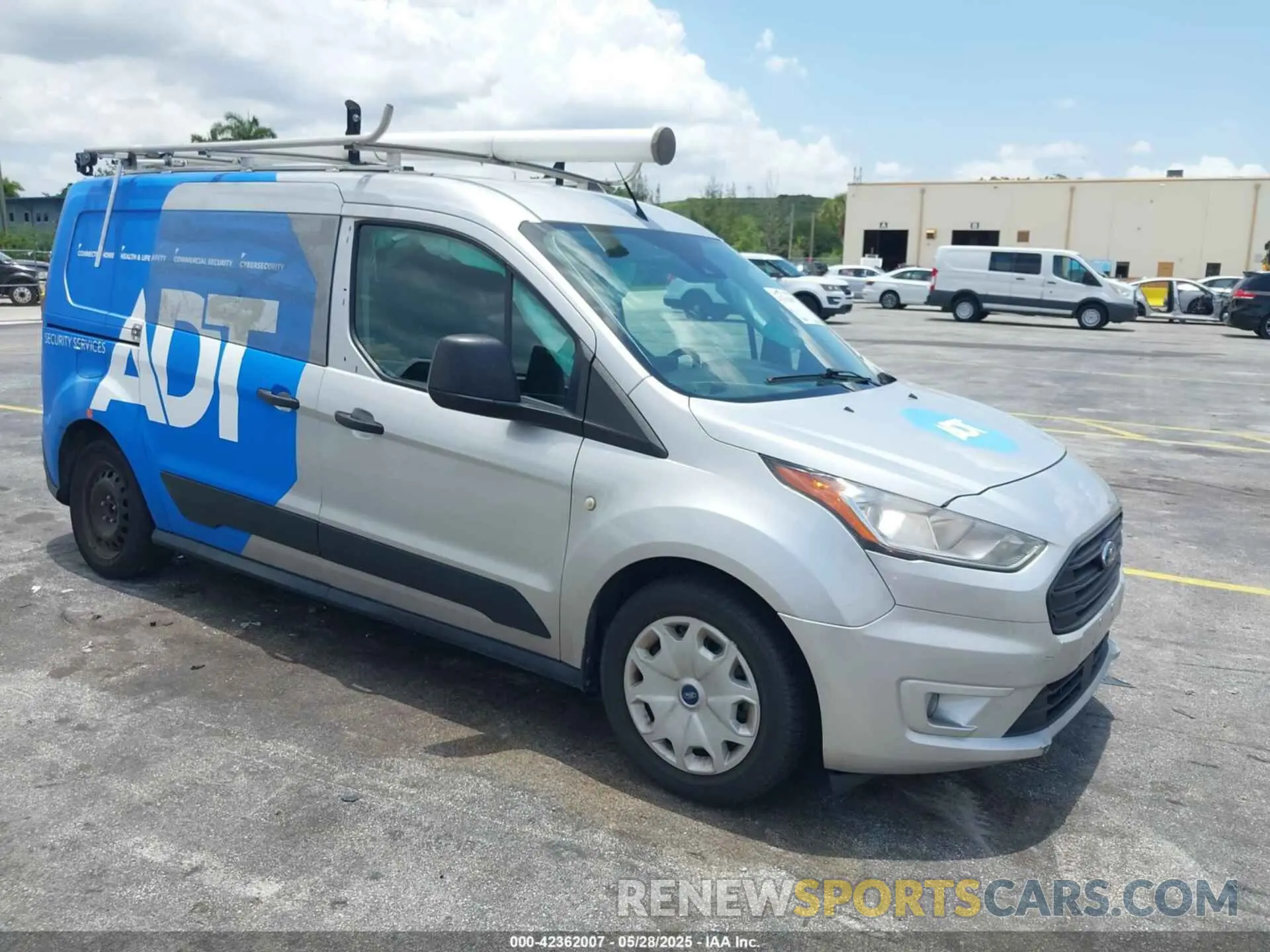 1 Photograph of a damaged car NM0LS7F21K1410115 FORD TRANSIT CONNECT 2019