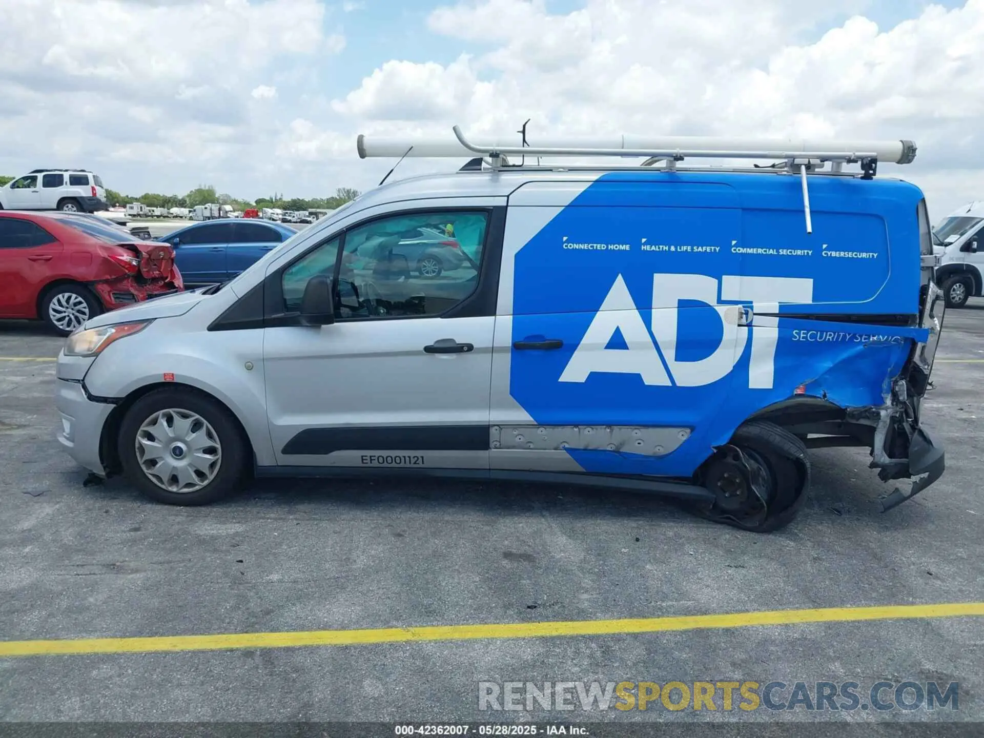 14 Photograph of a damaged car NM0LS7F21K1410115 FORD TRANSIT CONNECT 2019