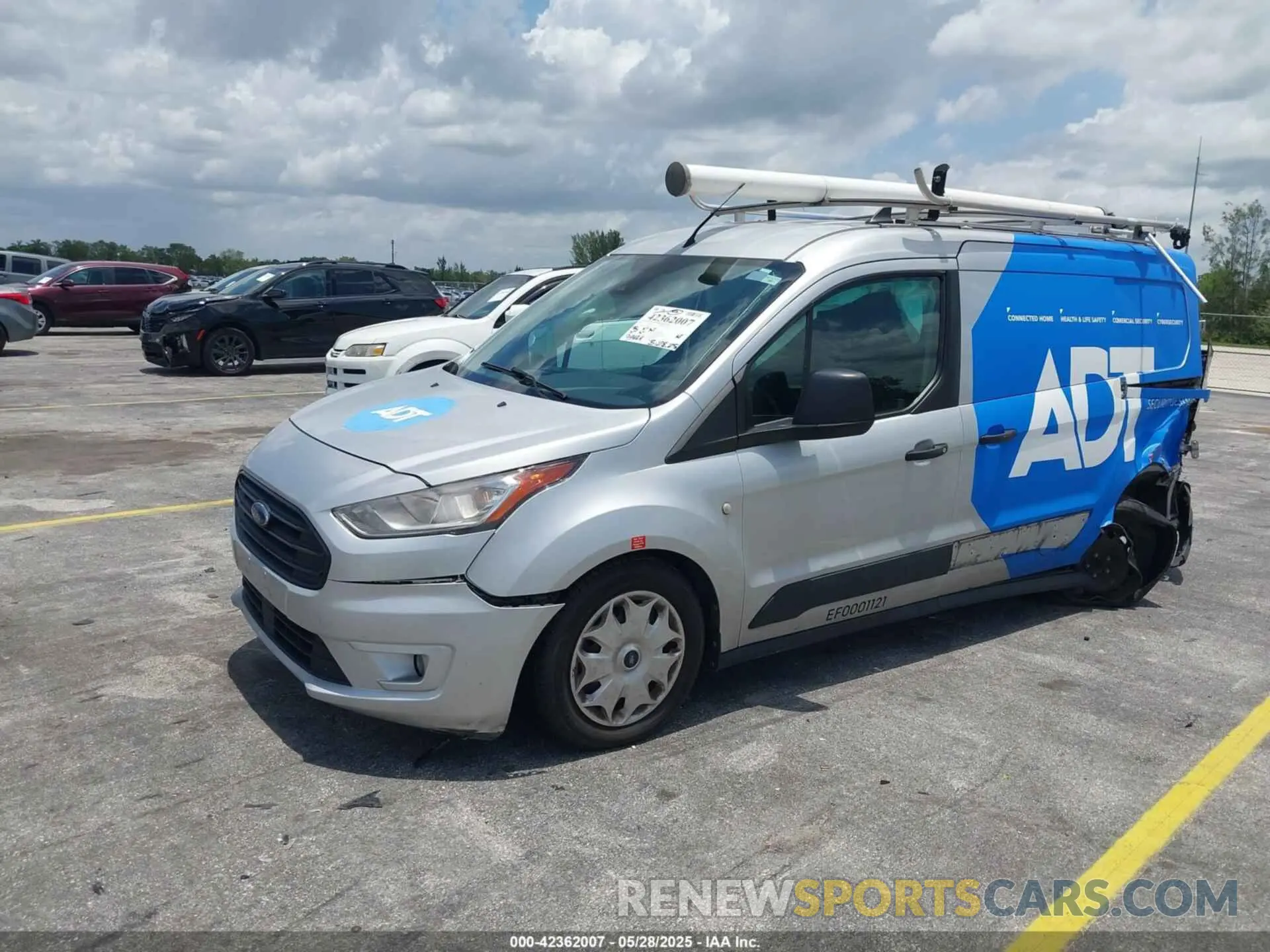 2 Photograph of a damaged car NM0LS7F21K1410115 FORD TRANSIT CONNECT 2019