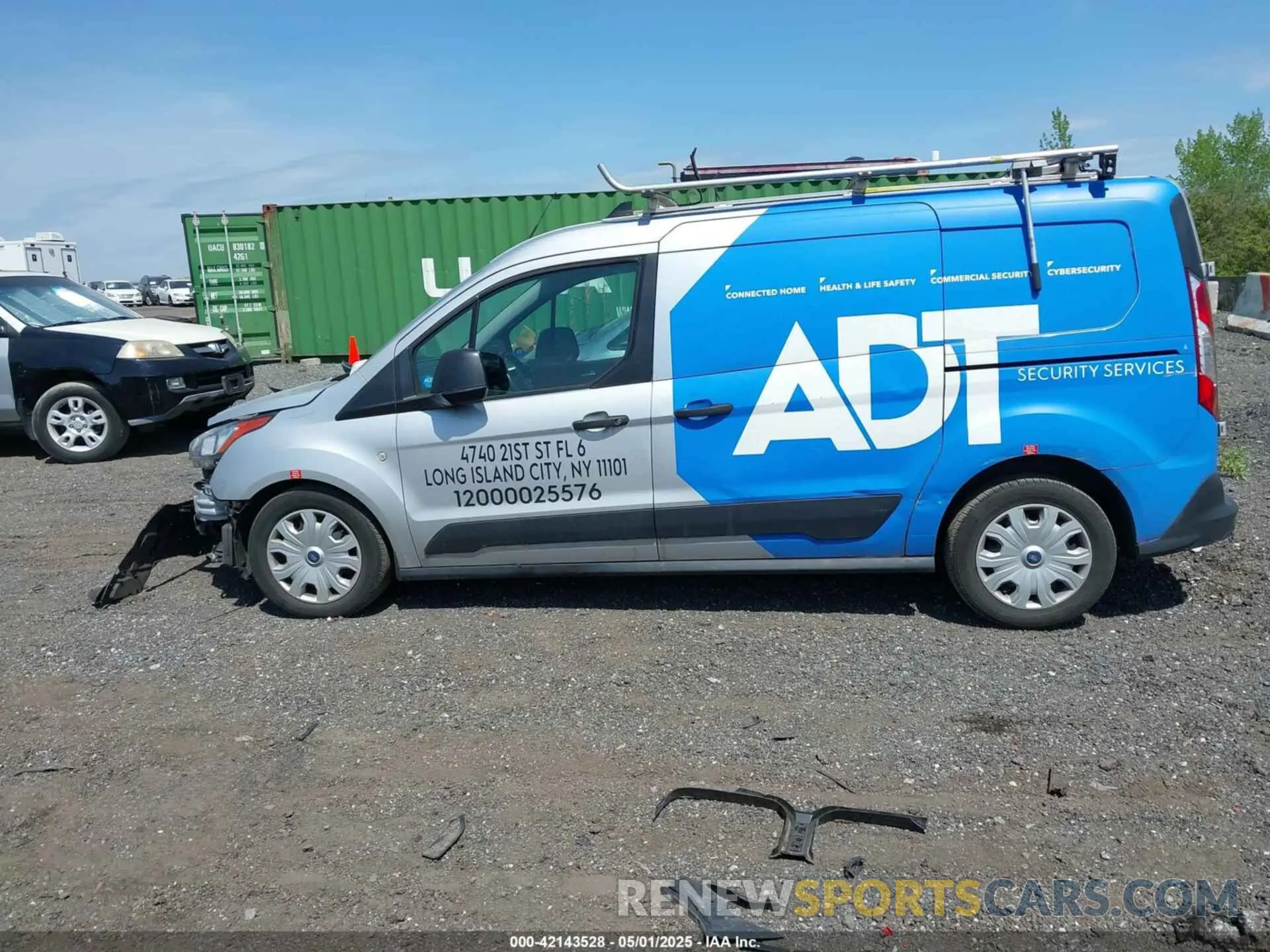 14 Photograph of a damaged car NM0LS7F22K1414917 FORD TRANSIT CONNECT 2019