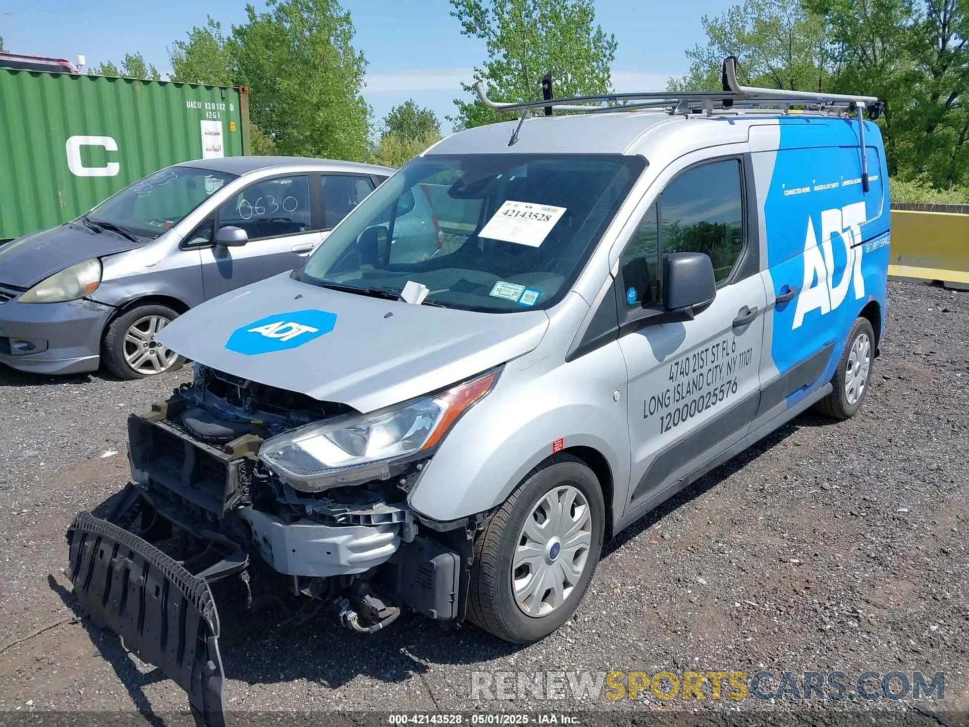 2 Photograph of a damaged car NM0LS7F22K1414917 FORD TRANSIT CONNECT 2019