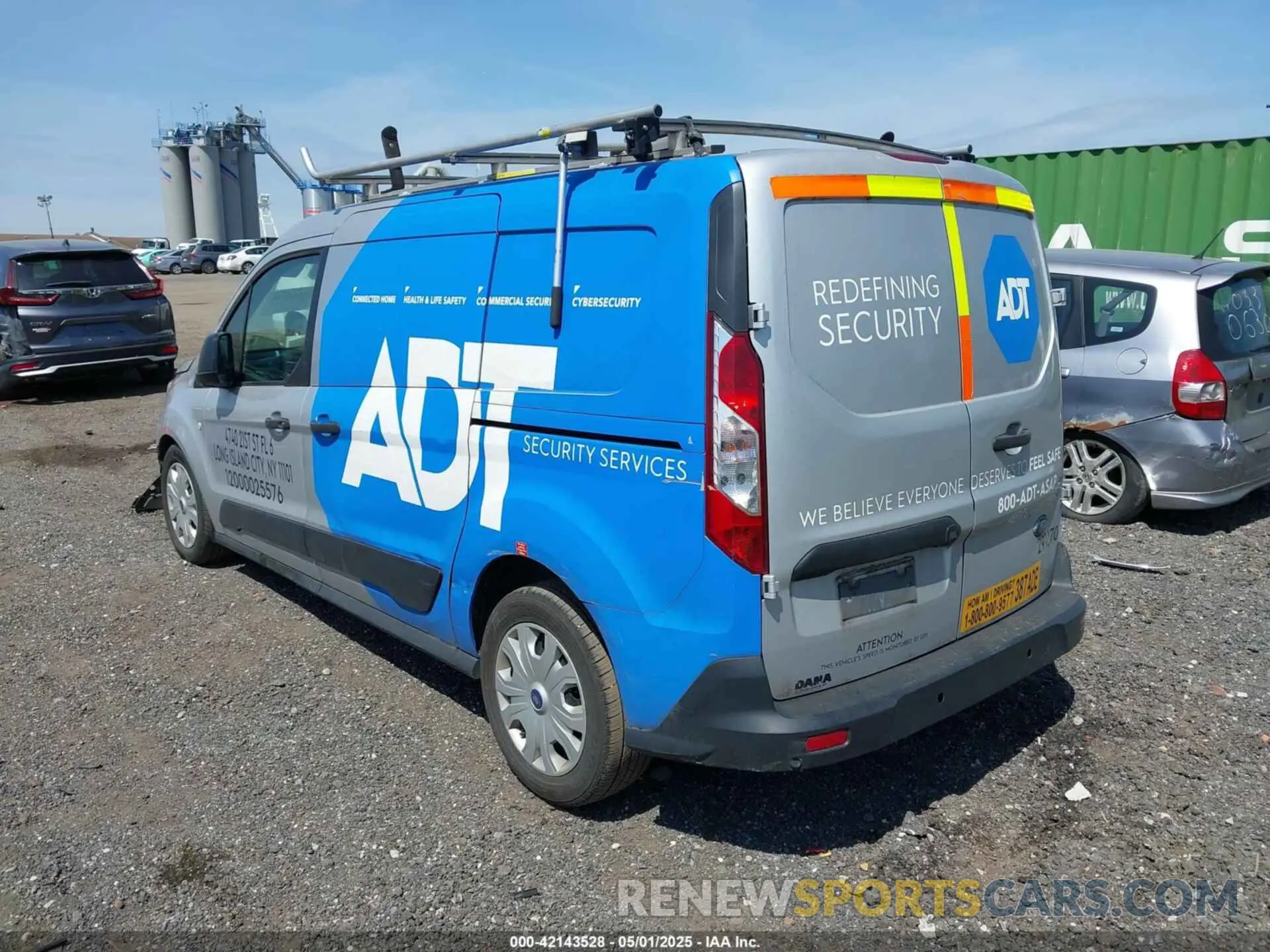 3 Photograph of a damaged car NM0LS7F22K1414917 FORD TRANSIT CONNECT 2019