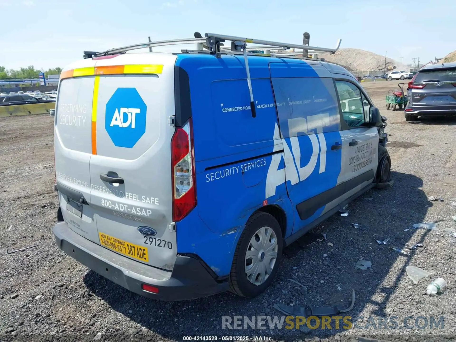 4 Photograph of a damaged car NM0LS7F22K1414917 FORD TRANSIT CONNECT 2019