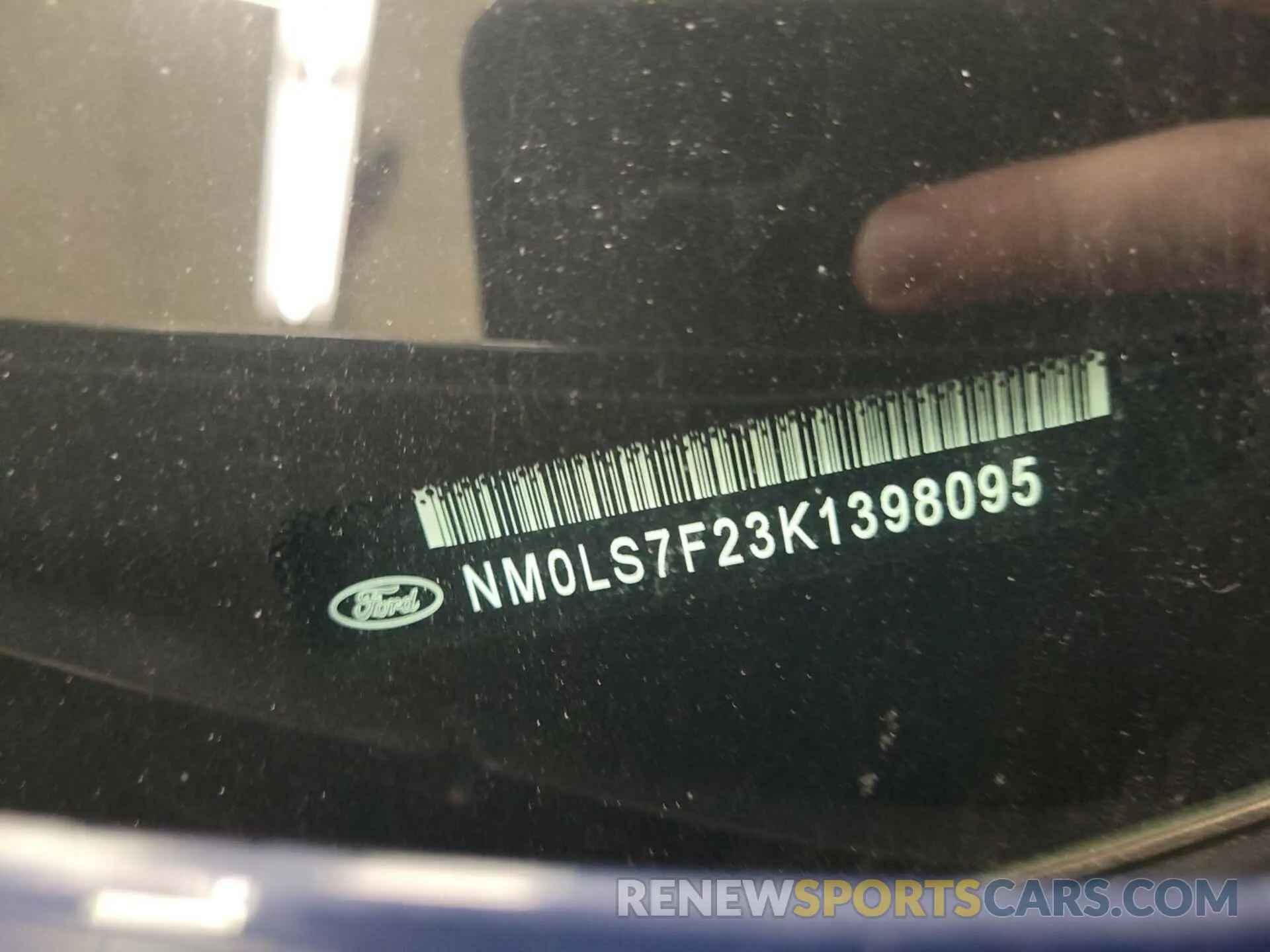 35 Photograph of a damaged car NM0LS7F23K1398095 FORD TRANSIT CONNECT 2019