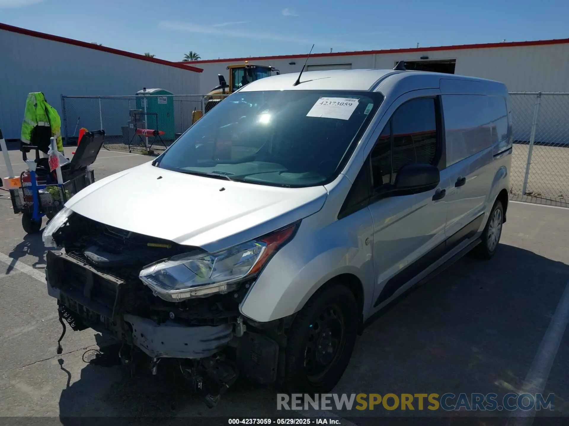 2 Photograph of a damaged car NM0LS7F25K1427581 FORD TRANSIT CONNECT 2019