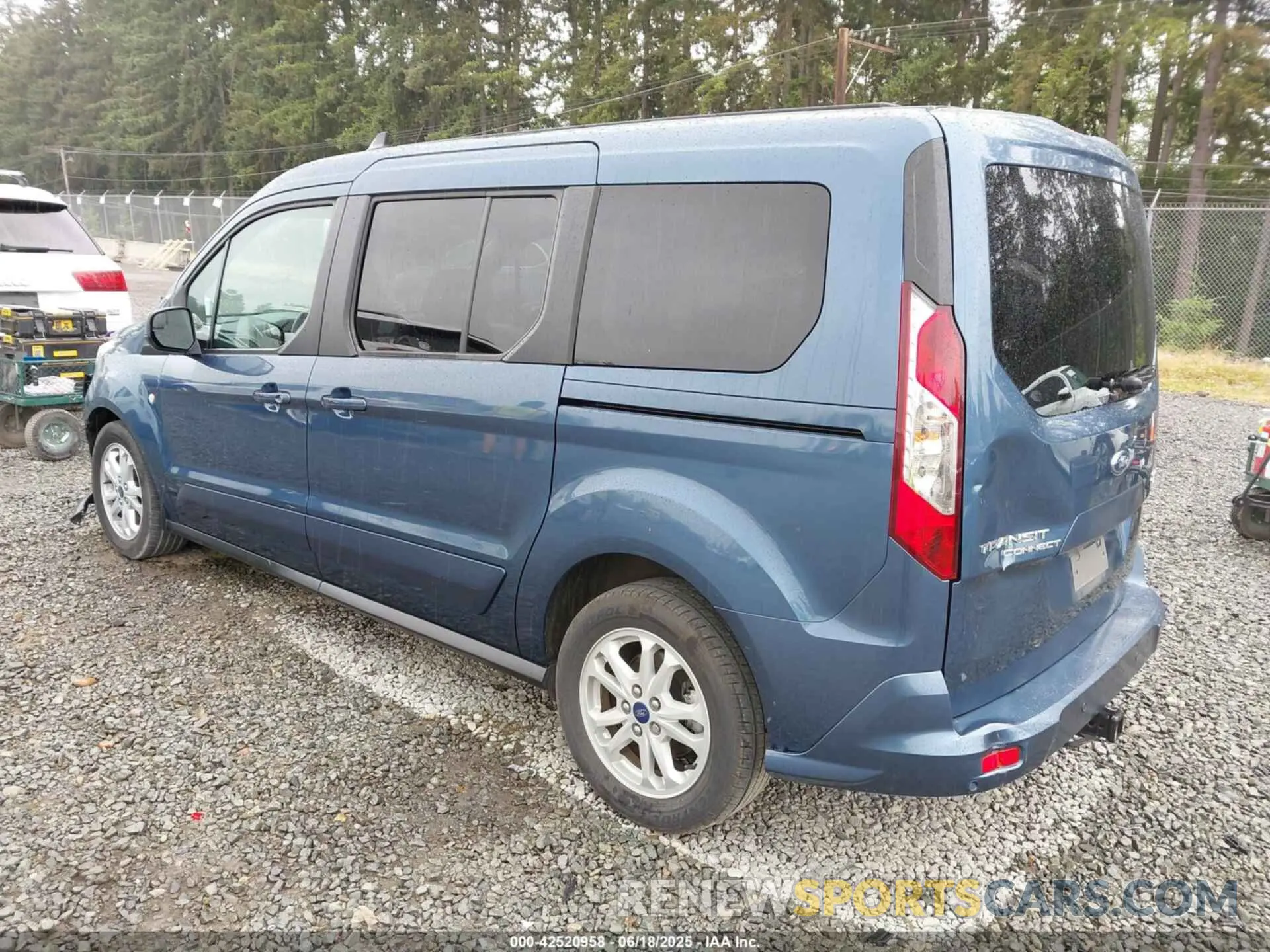 3 Photograph of a damaged car NM0GE9F21L1450930 FORD TRANSIT CONNECT 2020