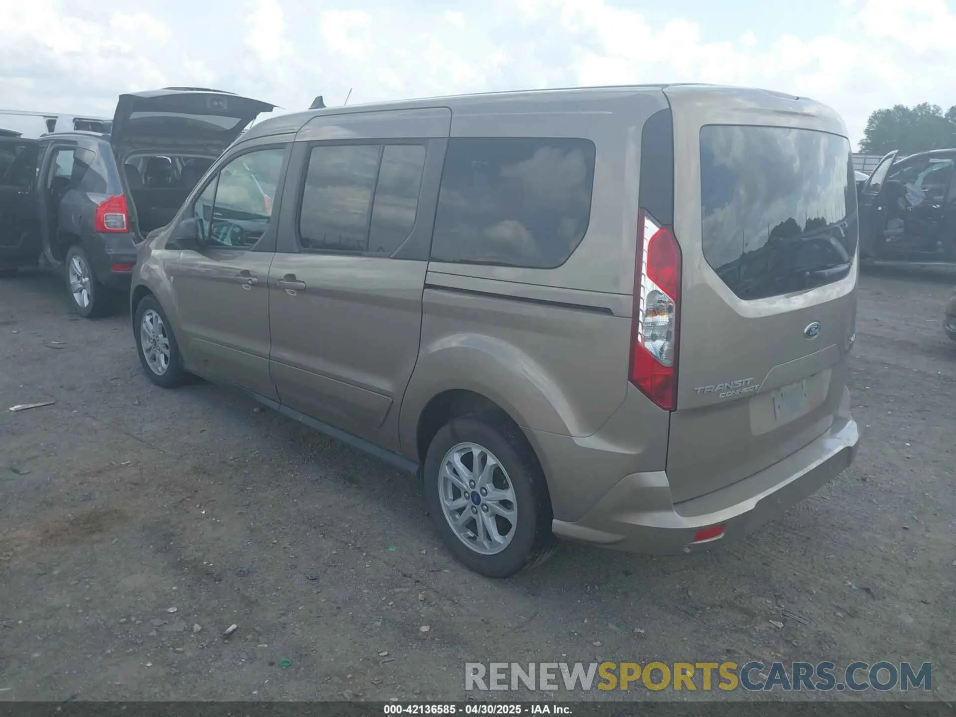 3 Photograph of a damaged car NM0GE9F25L1456908 FORD TRANSIT CONNECT 2020