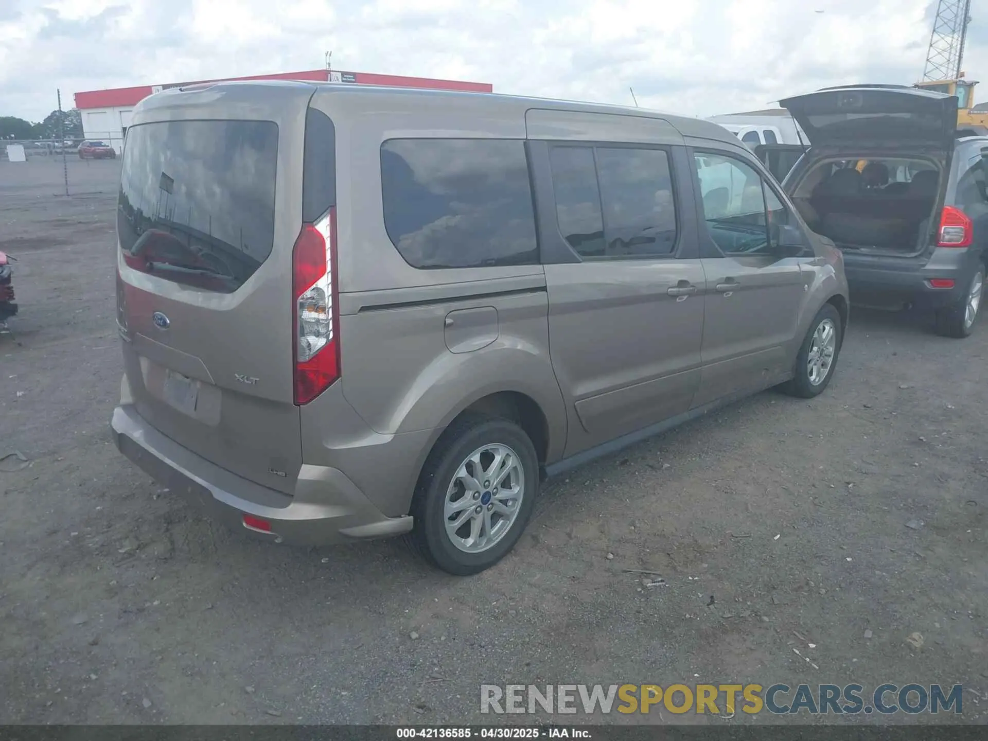 4 Photograph of a damaged car NM0GE9F25L1456908 FORD TRANSIT CONNECT 2020
