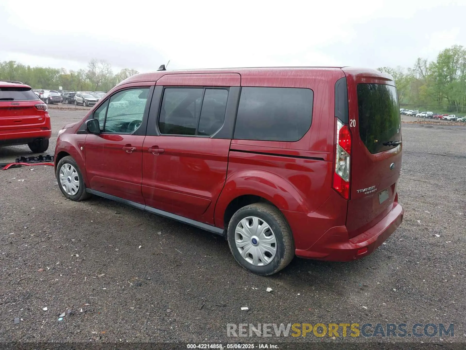 3 Photograph of a damaged car NM0GE9F27L1480174 FORD TRANSIT CONNECT 2020