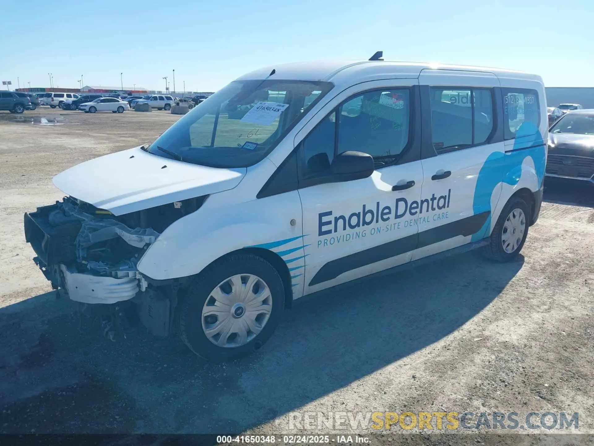 2 Photograph of a damaged car NM0GS9E22L1470159 FORD TRANSIT CONNECT 2020