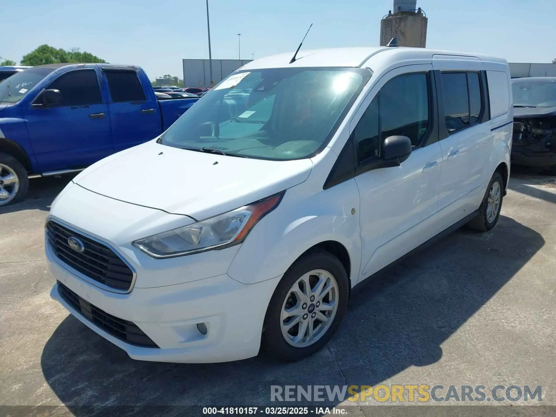 2 Photograph of a damaged car NM0GS9F23L1444104 FORD TRANSIT CONNECT 2020