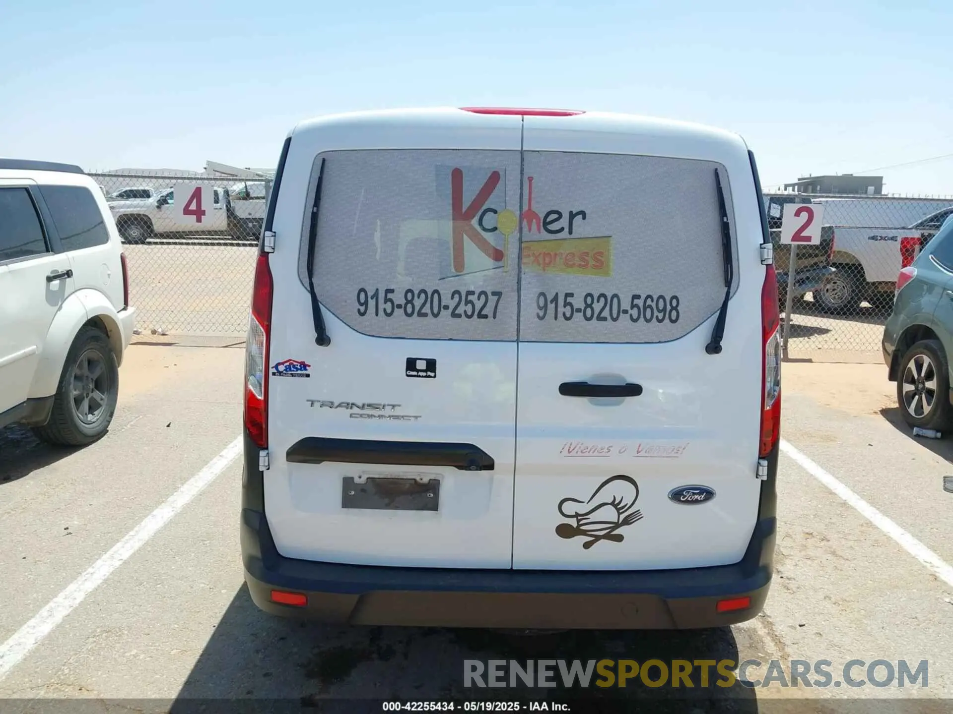 16 Photograph of a damaged car NM0LS6E25L1436875 FORD TRANSIT CONNECT 2020