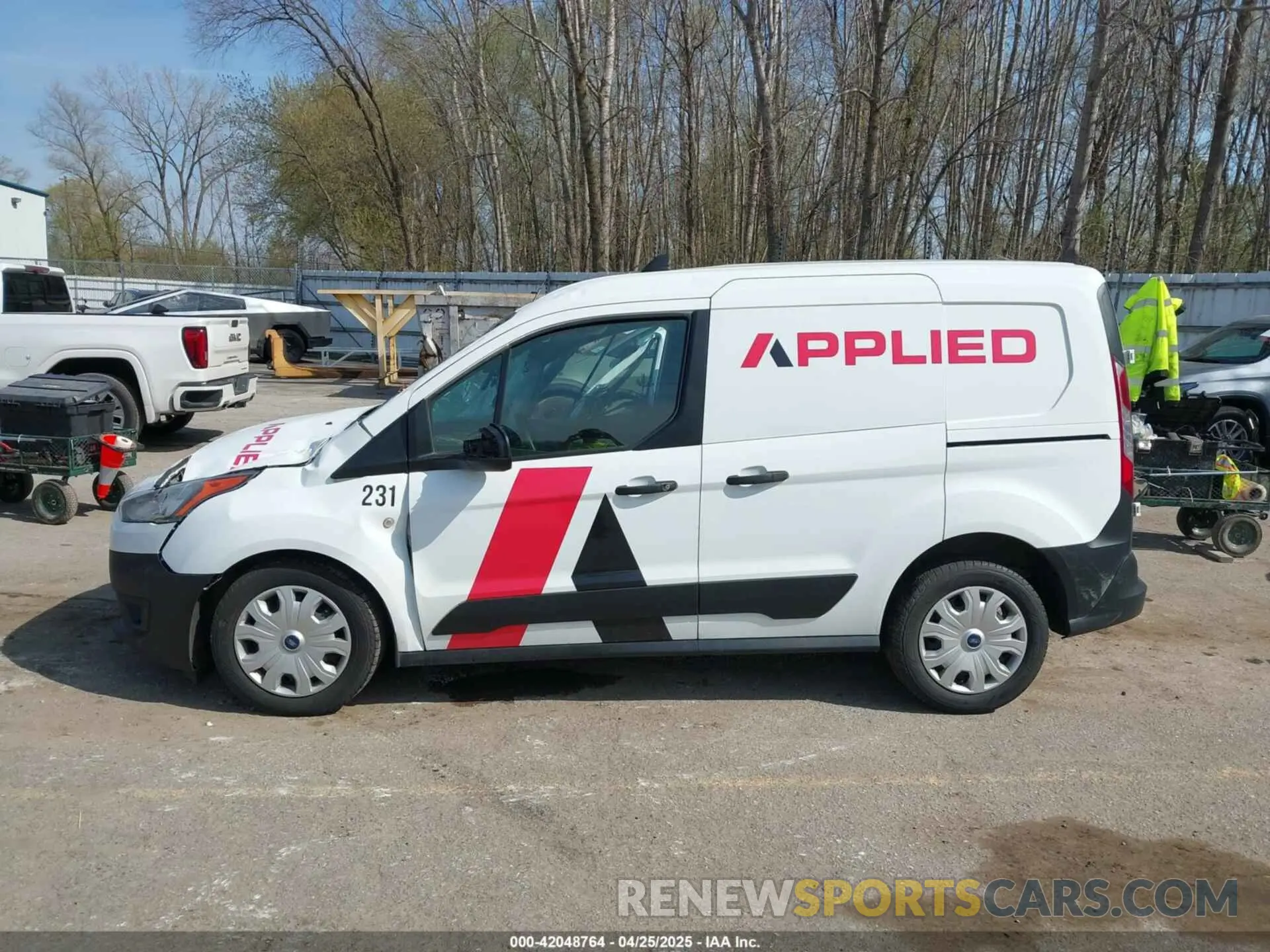 13 Photograph of a damaged car NM0LS6E27L1477864 FORD TRANSIT CONNECT 2020