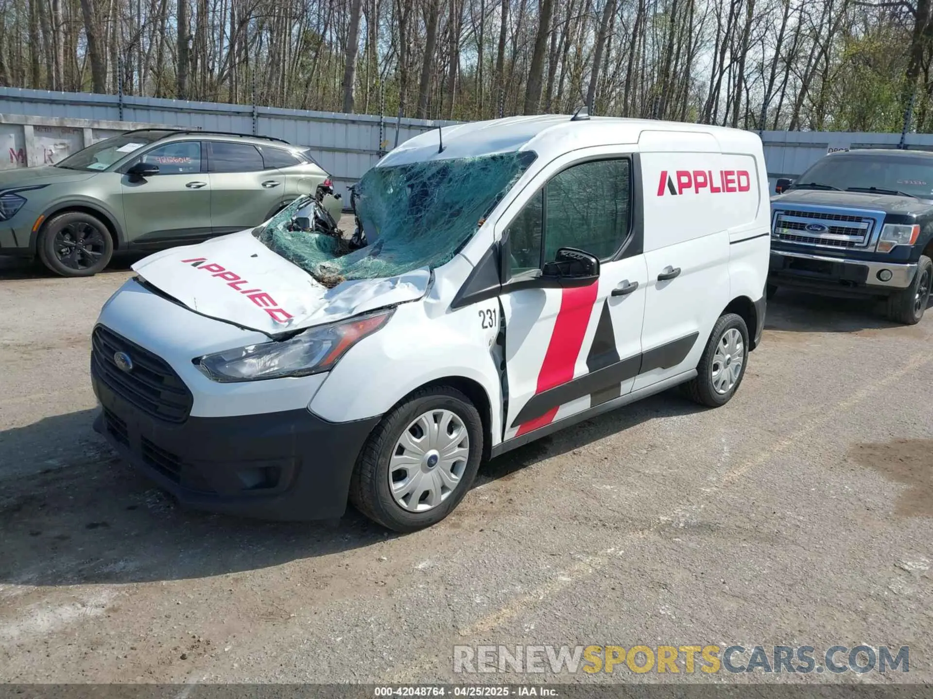2 Photograph of a damaged car NM0LS6E27L1477864 FORD TRANSIT CONNECT 2020