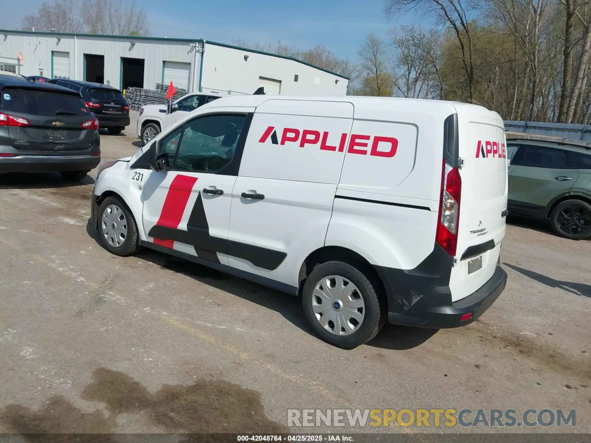3 Photograph of a damaged car NM0LS6E27L1477864 FORD TRANSIT CONNECT 2020