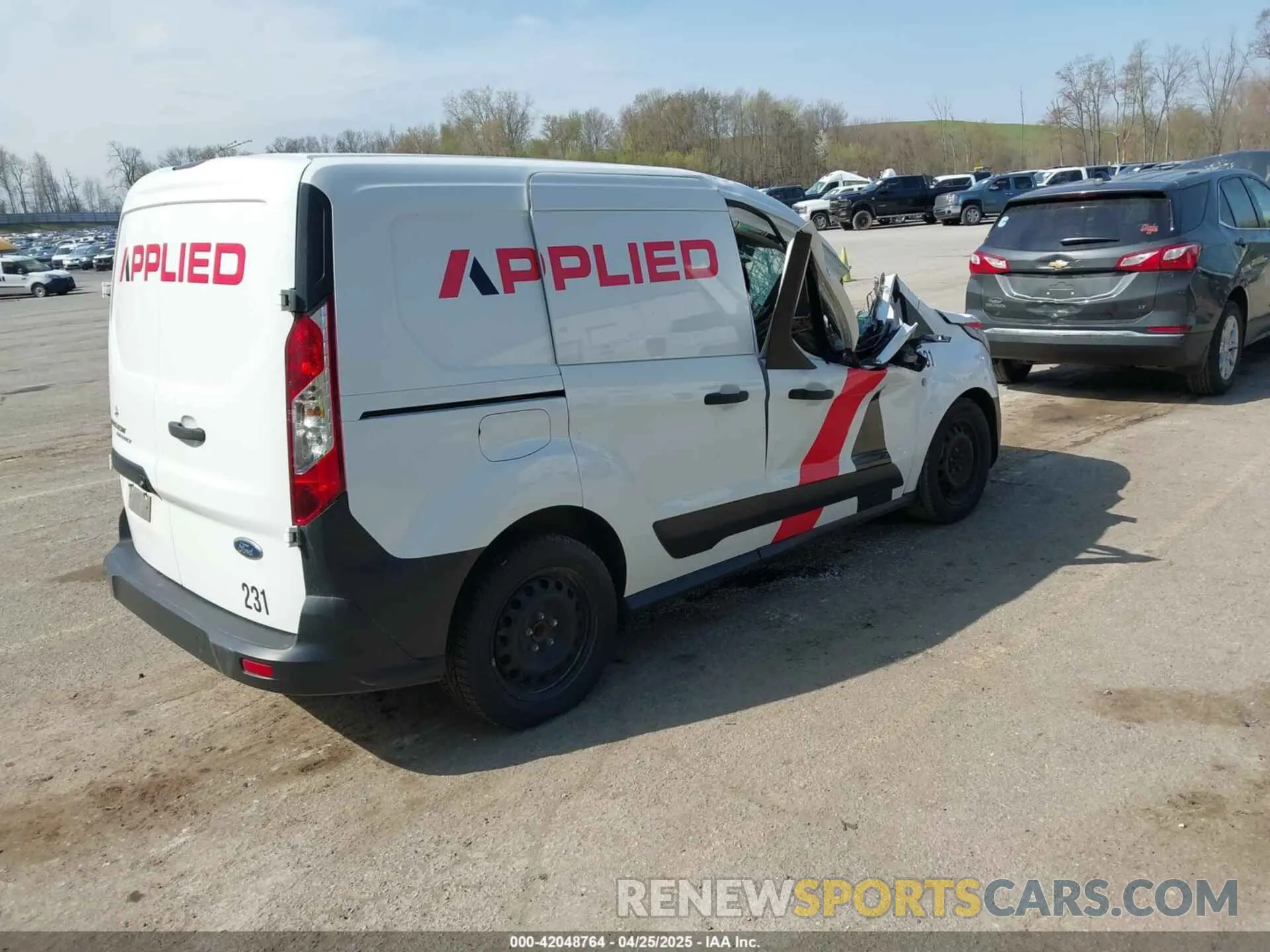 4 Photograph of a damaged car NM0LS6E27L1477864 FORD TRANSIT CONNECT 2020