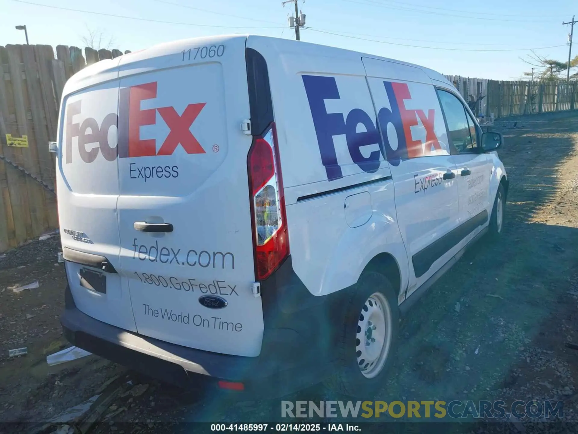 4 Photograph of a damaged car NM0LS7E20L1435655 FORD TRANSIT CONNECT 2020