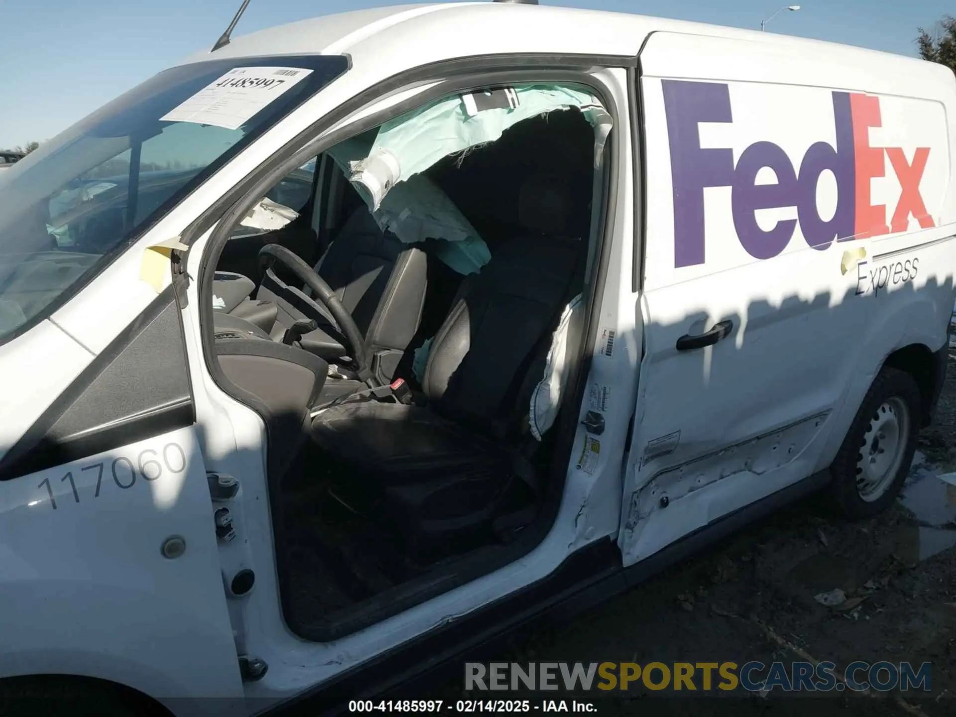 6 Photograph of a damaged car NM0LS7E20L1435655 FORD TRANSIT CONNECT 2020