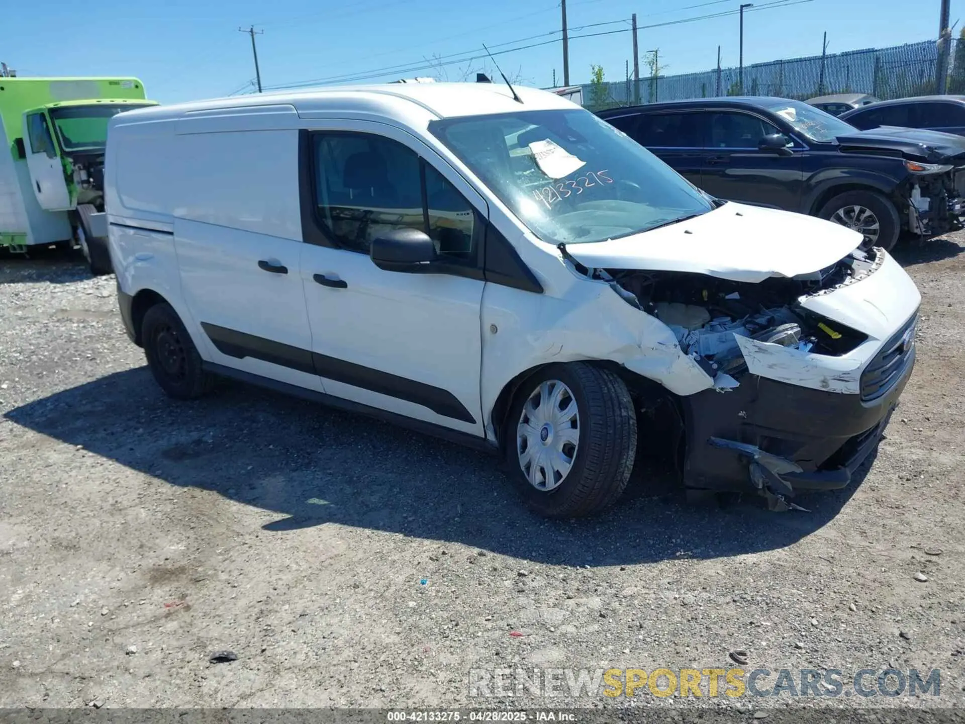 1 Photograph of a damaged car NM0LS7E20L1471992 FORD TRANSIT CONNECT 2020