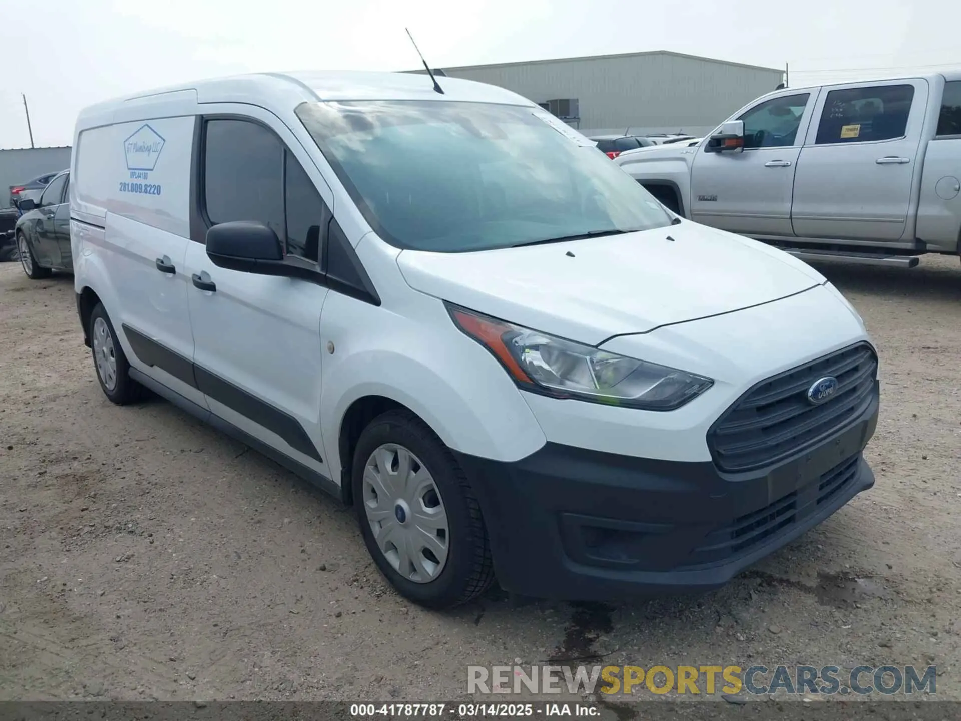 1 Photograph of a damaged car NM0LS7E20L1472172 FORD TRANSIT CONNECT 2020