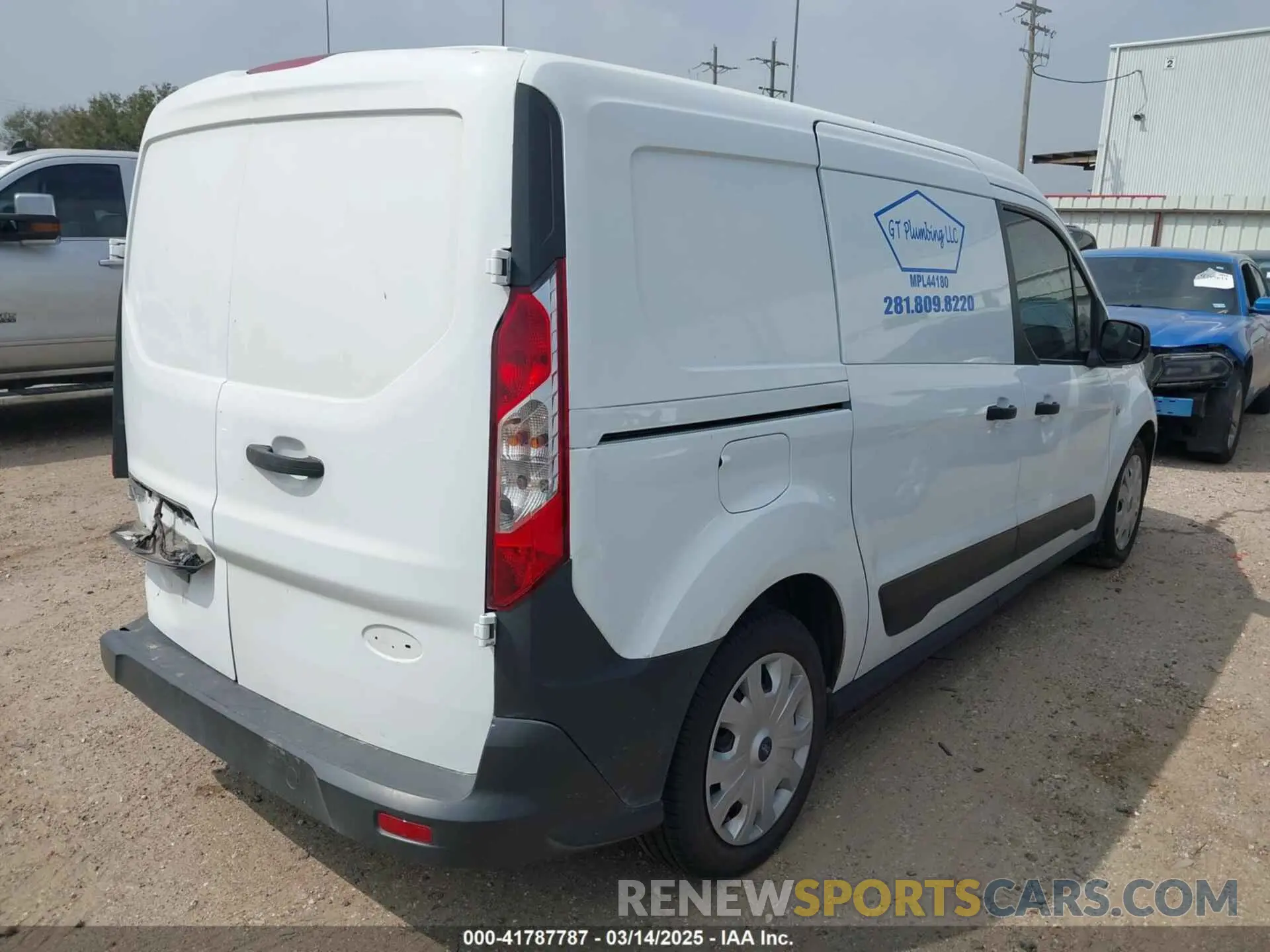 4 Photograph of a damaged car NM0LS7E20L1472172 FORD TRANSIT CONNECT 2020