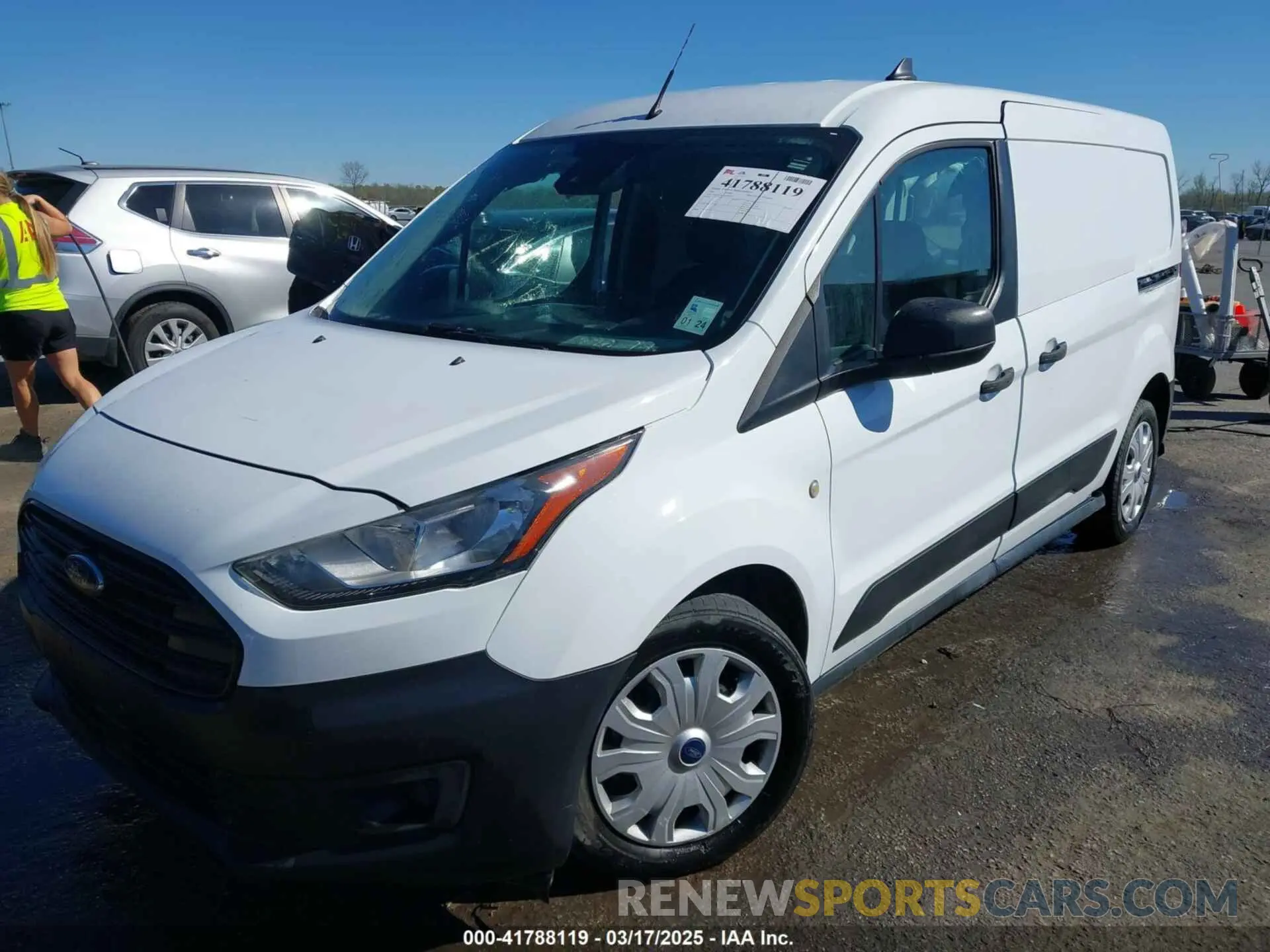 2 Photograph of a damaged car NM0LS7E20L1473029 FORD TRANSIT CONNECT 2020