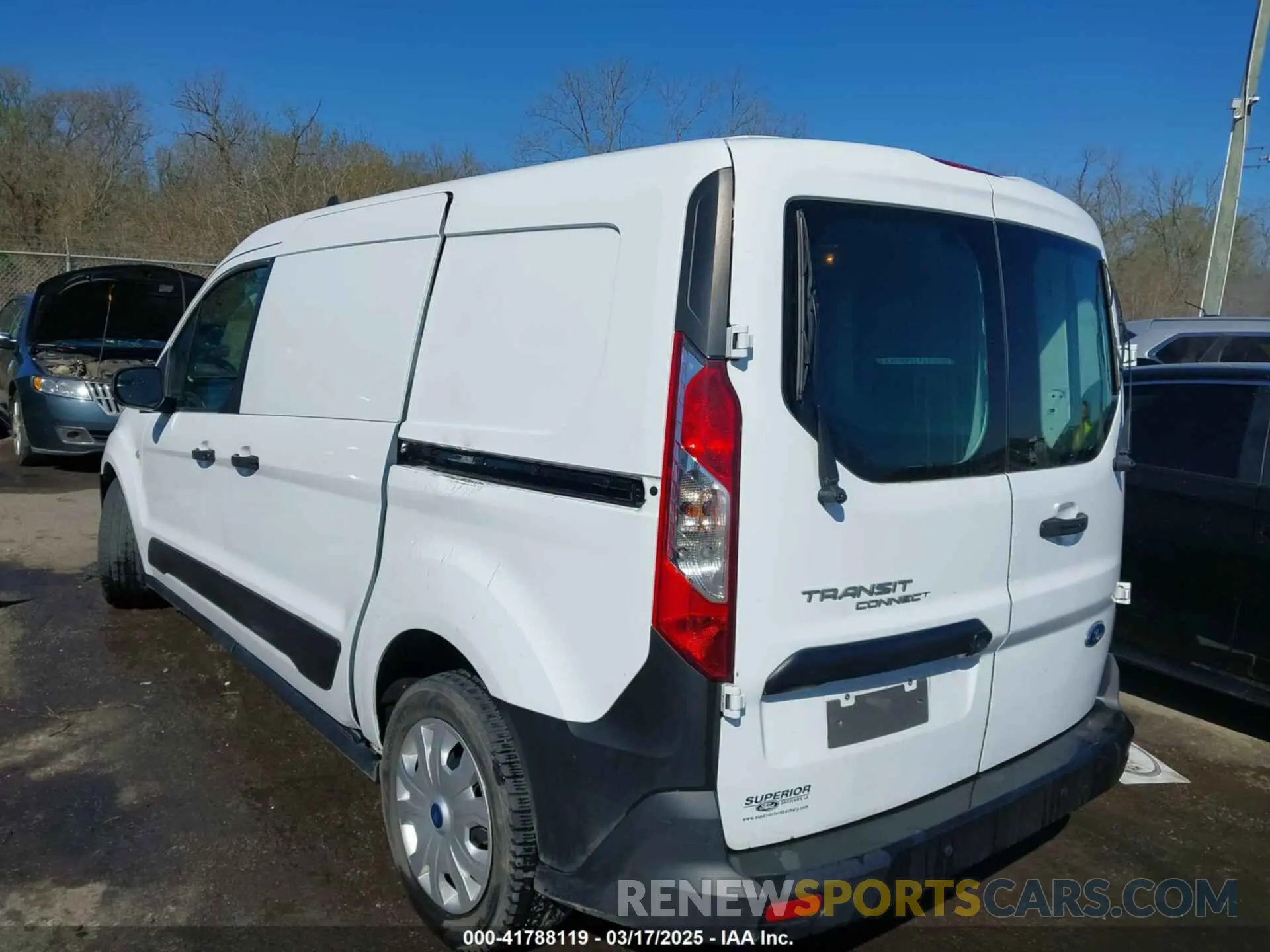 3 Photograph of a damaged car NM0LS7E20L1473029 FORD TRANSIT CONNECT 2020