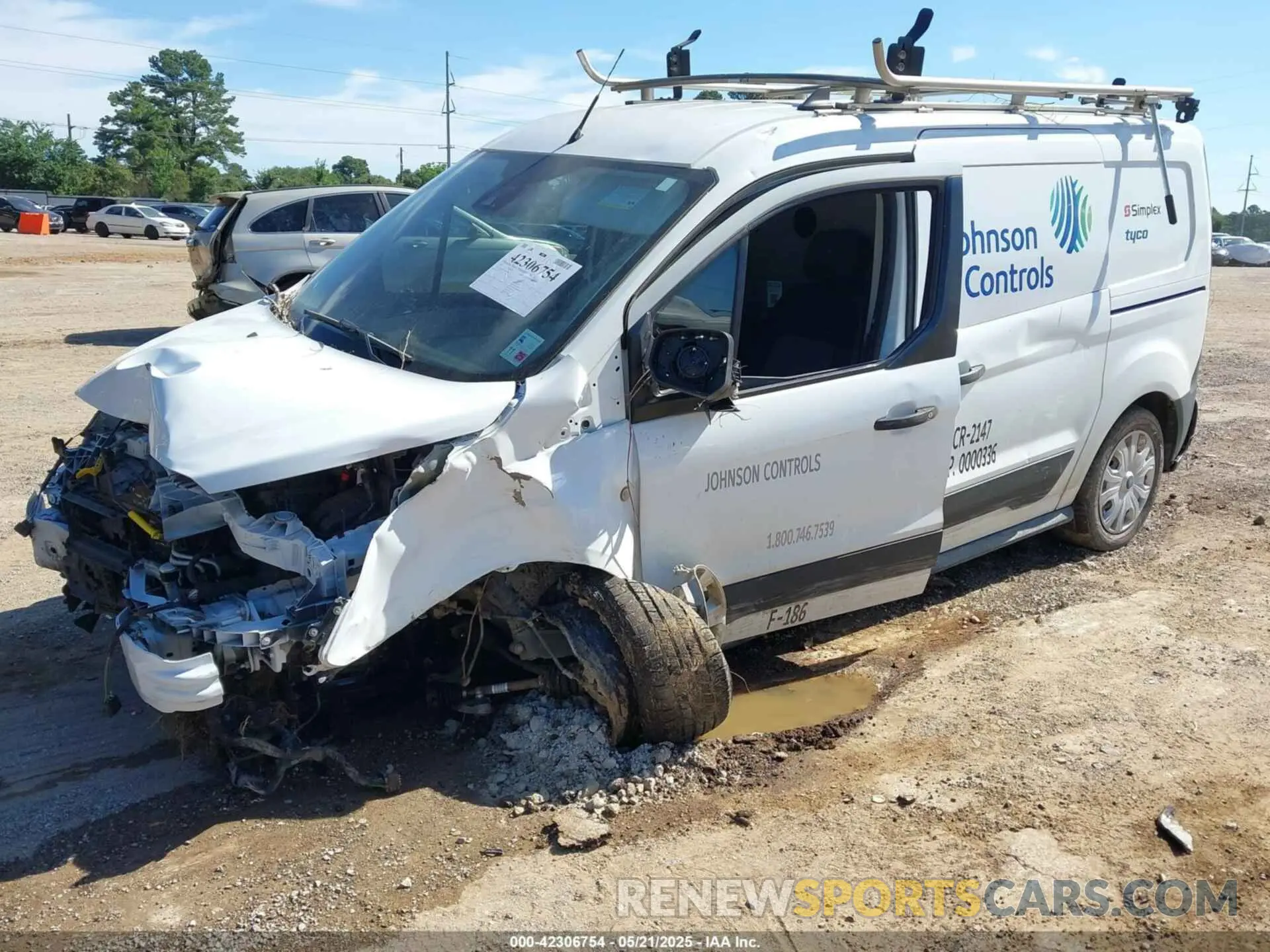2 Photograph of a damaged car NM0LS7E21L1466767 FORD TRANSIT CONNECT 2020