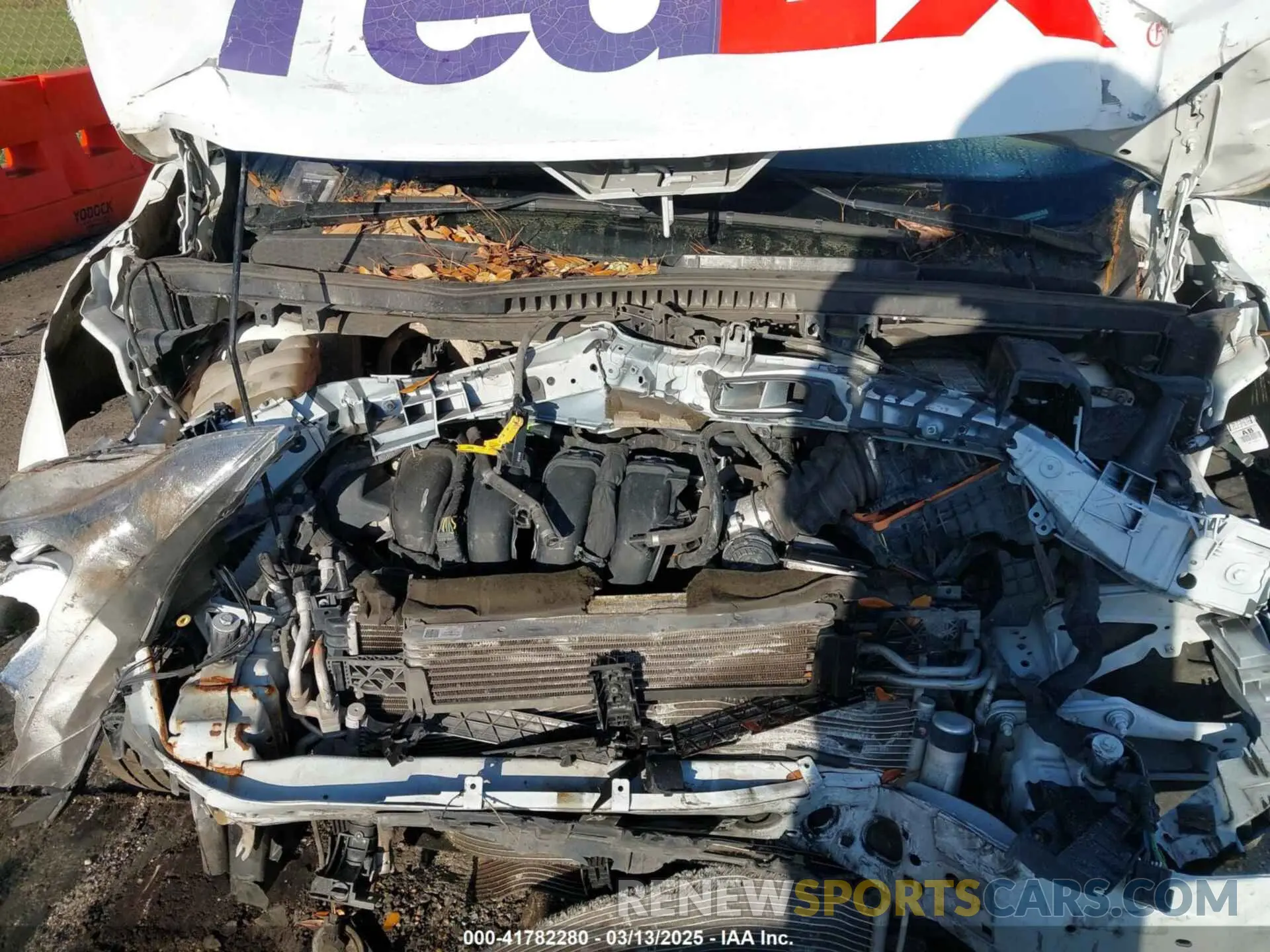 10 Photograph of a damaged car NM0LS7E21L1469734 FORD TRANSIT CONNECT 2020