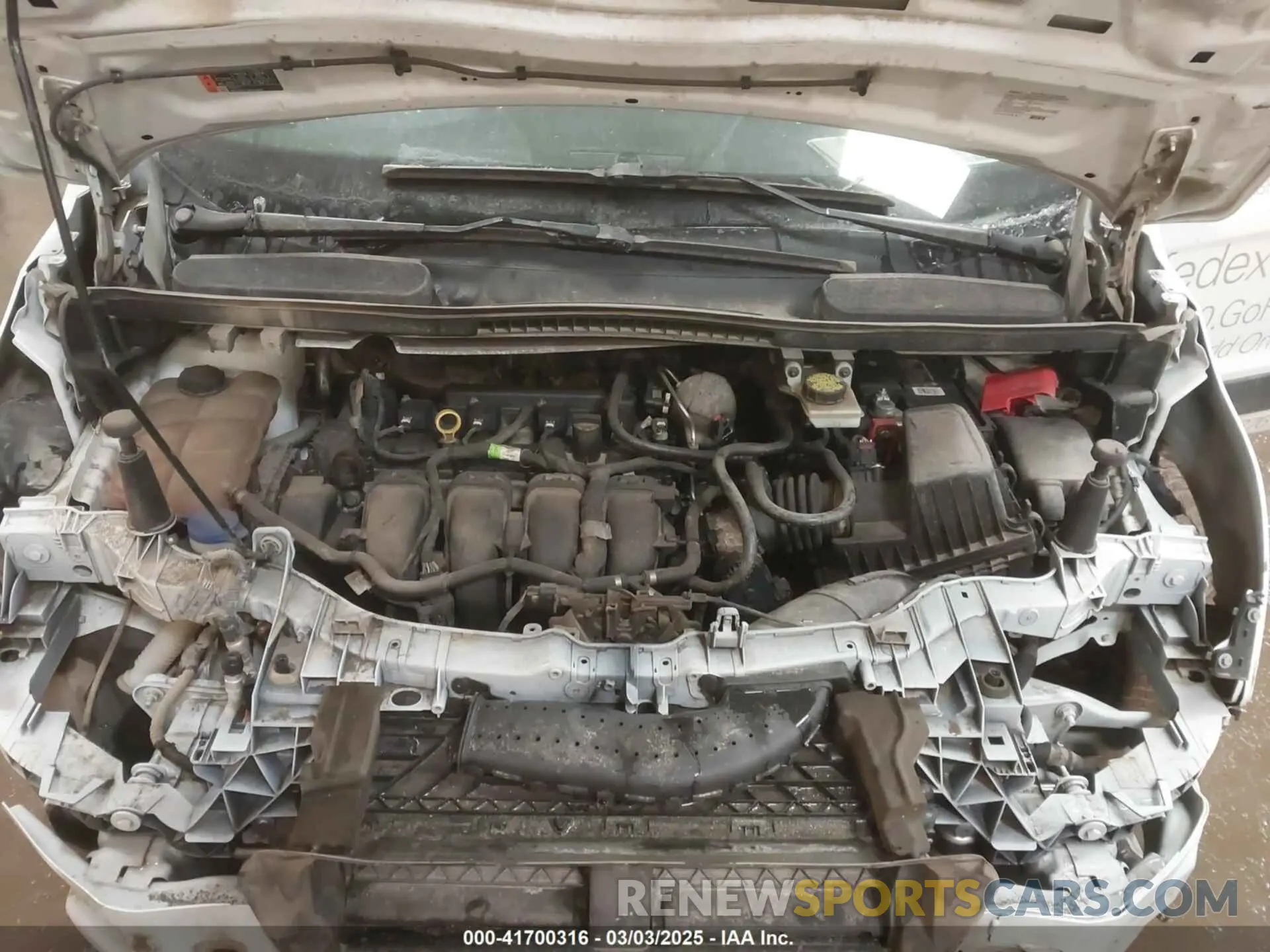 10 Photograph of a damaged car NM0LS7E22L1437939 FORD TRANSIT CONNECT 2020