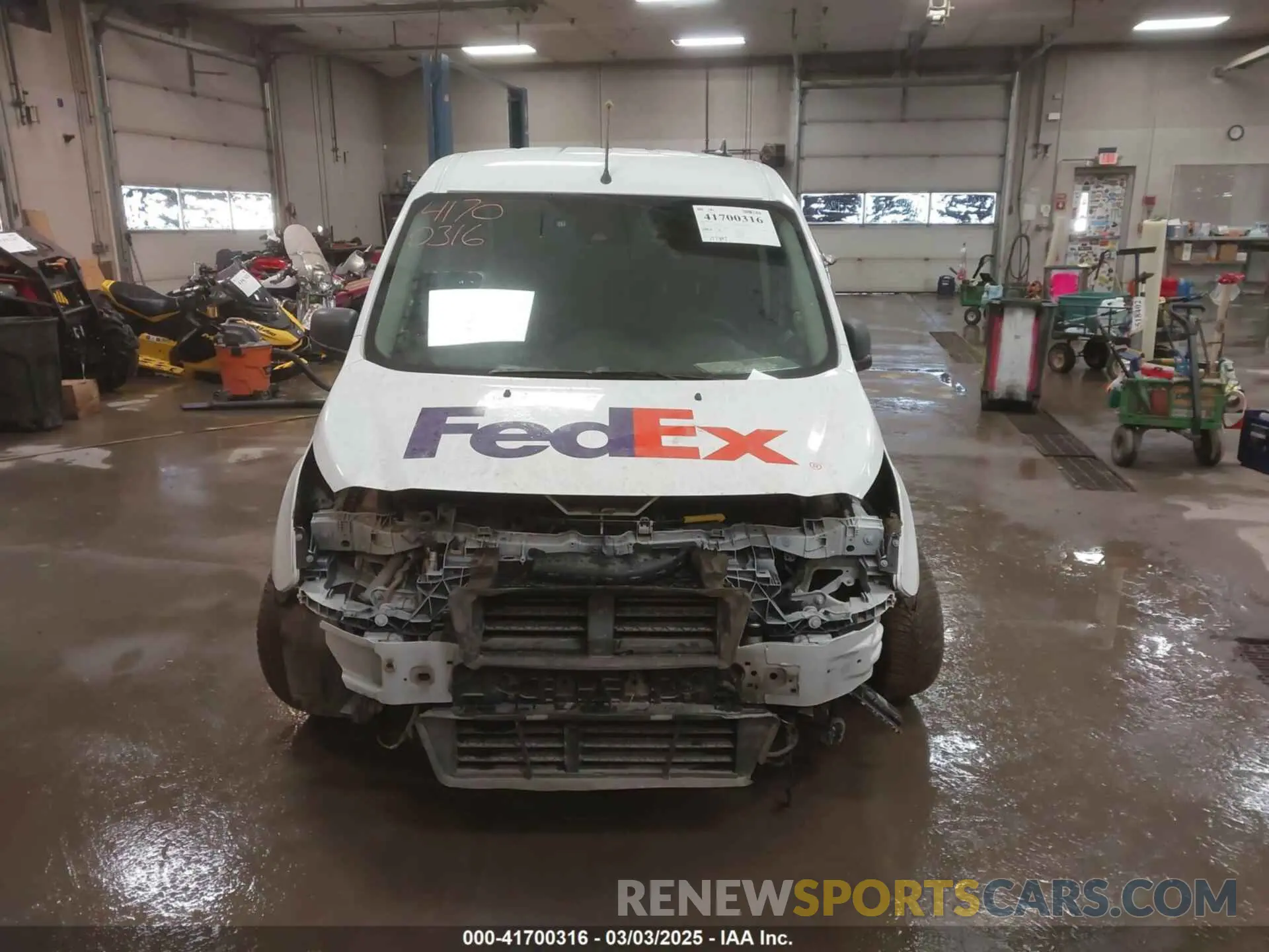 13 Photograph of a damaged car NM0LS7E22L1437939 FORD TRANSIT CONNECT 2020