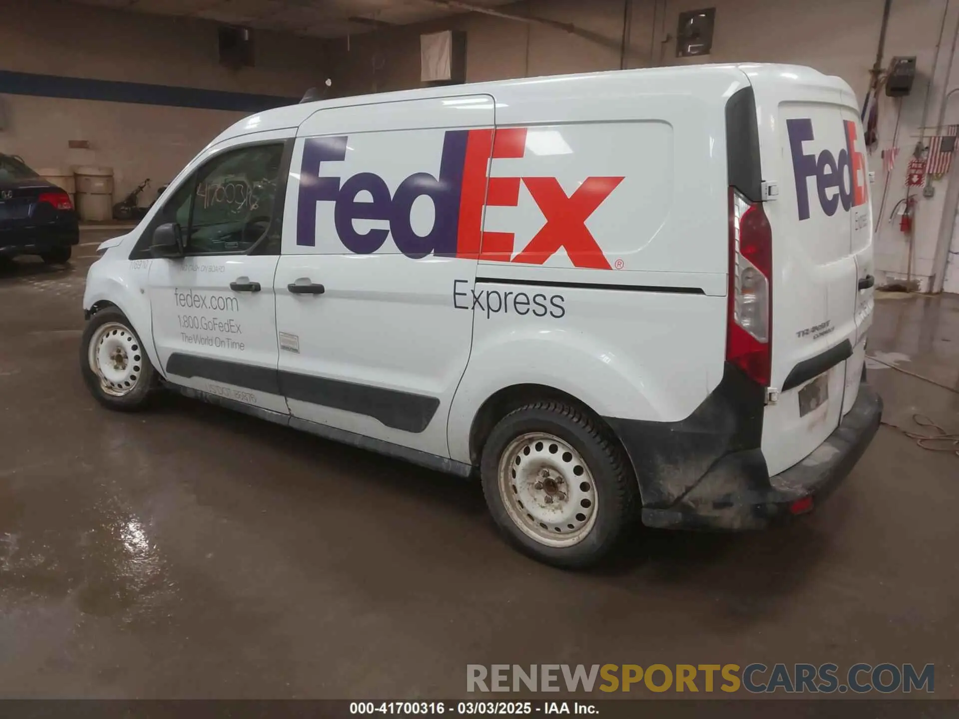 3 Photograph of a damaged car NM0LS7E22L1437939 FORD TRANSIT CONNECT 2020