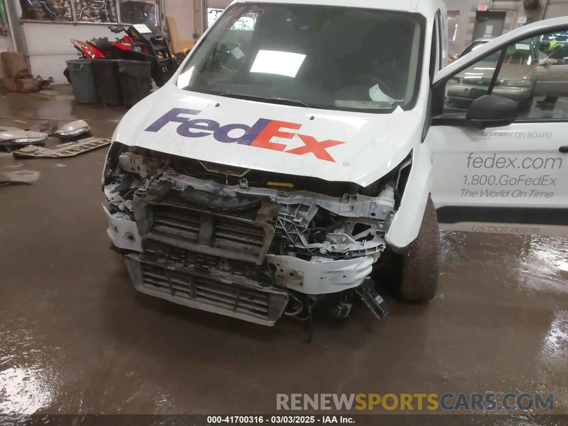 6 Photograph of a damaged car NM0LS7E22L1437939 FORD TRANSIT CONNECT 2020