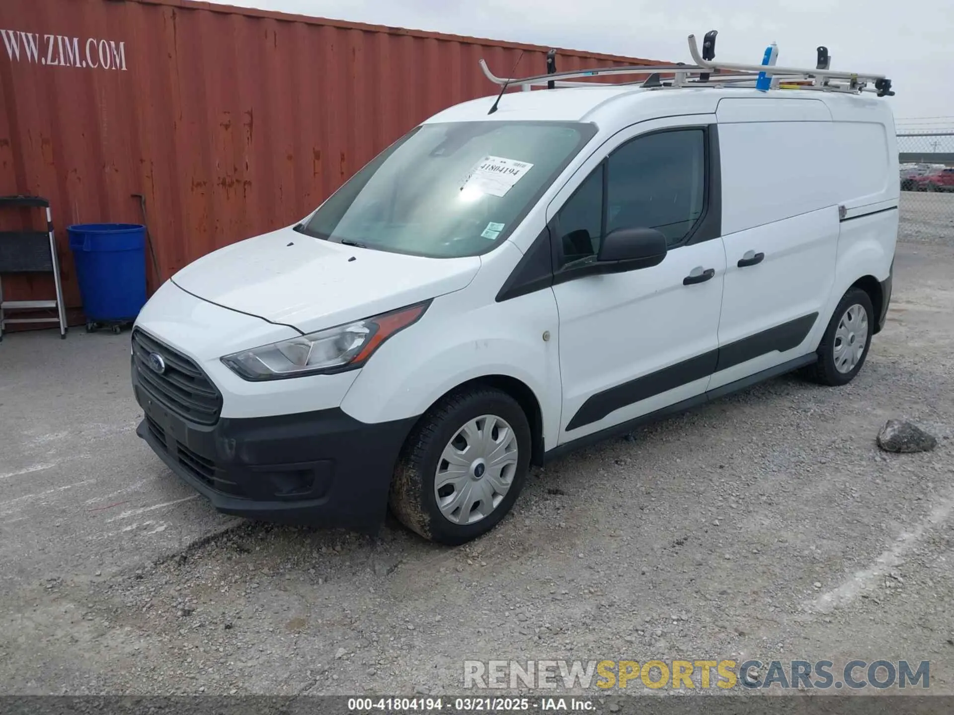 2 Photograph of a damaged car NM0LS7E22L1473162 FORD TRANSIT CONNECT 2020