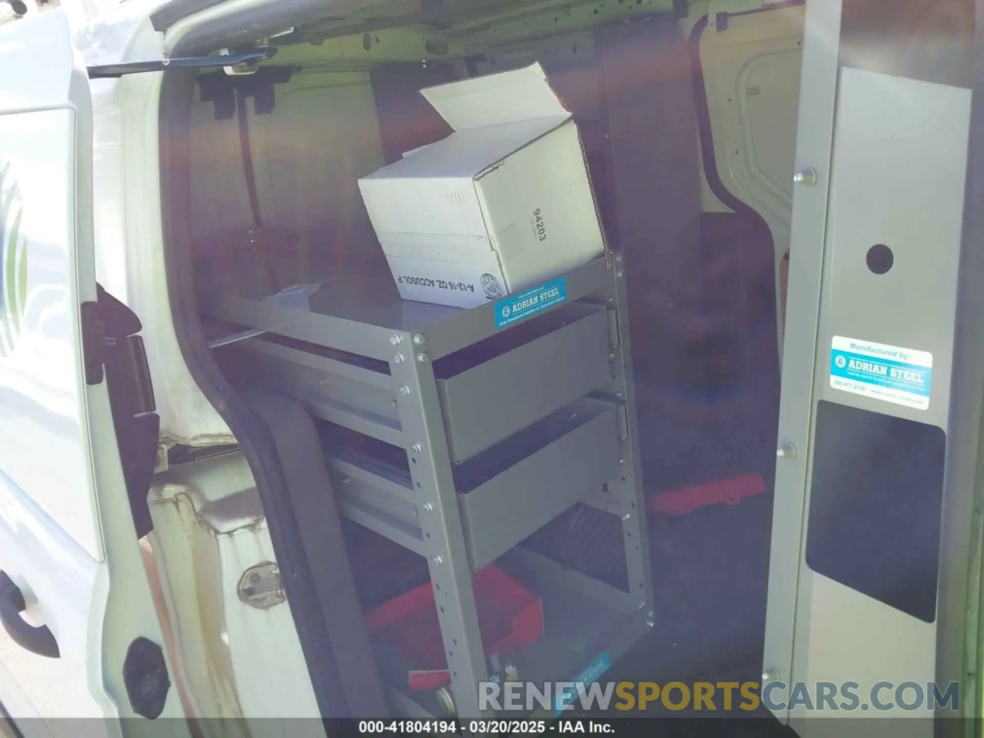 8 Photograph of a damaged car NM0LS7E22L1473162 FORD TRANSIT CONNECT 2020