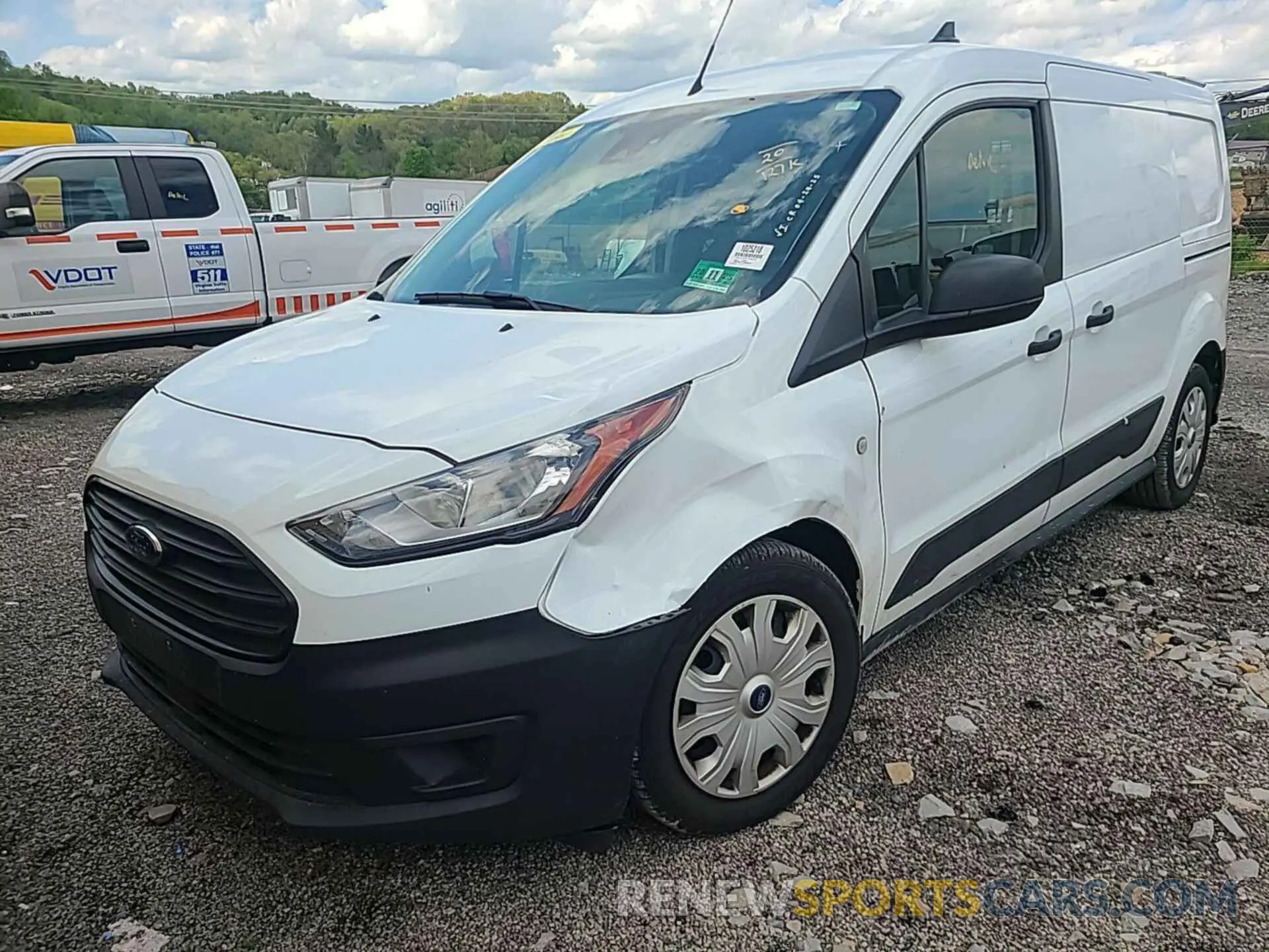 10 Photograph of a damaged car NM0LS7E22L1480709 FORD TRANSIT CONNECT 2020