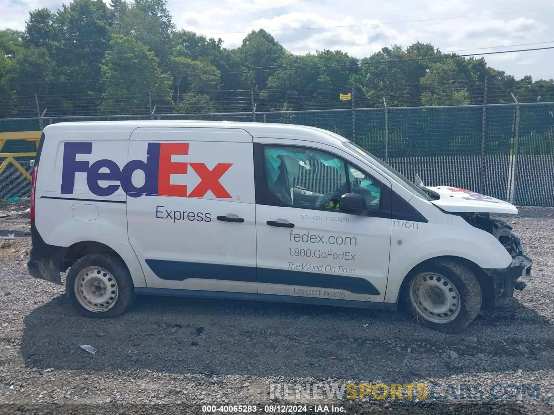 14 Photograph of a damaged car NM0LS7E23L1435634 FORD TRANSIT CONNECT 2020