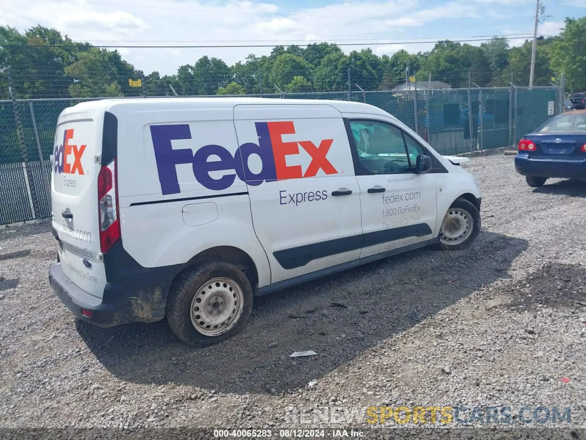 4 Photograph of a damaged car NM0LS7E23L1435634 FORD TRANSIT CONNECT 2020